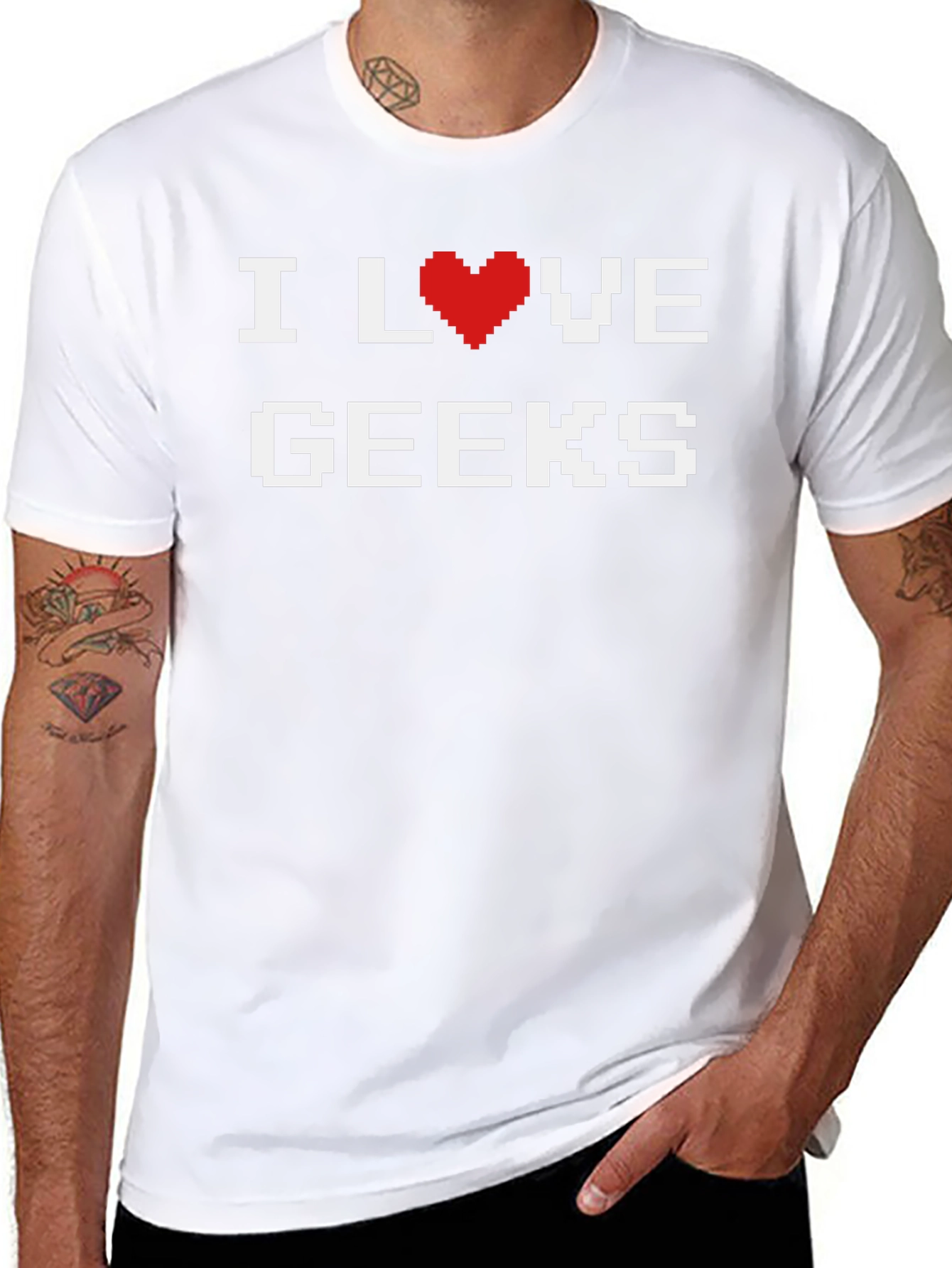 I Heart Geeks T-Shirt