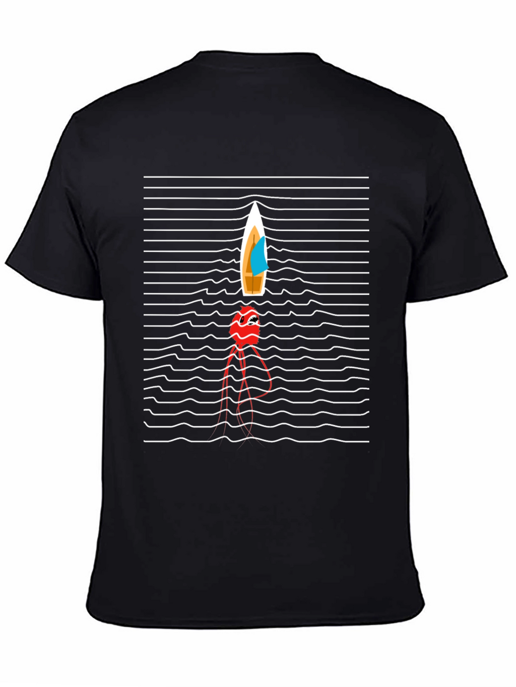 Nautical Illusion Tee - Trendy Graphic T-Shirt
