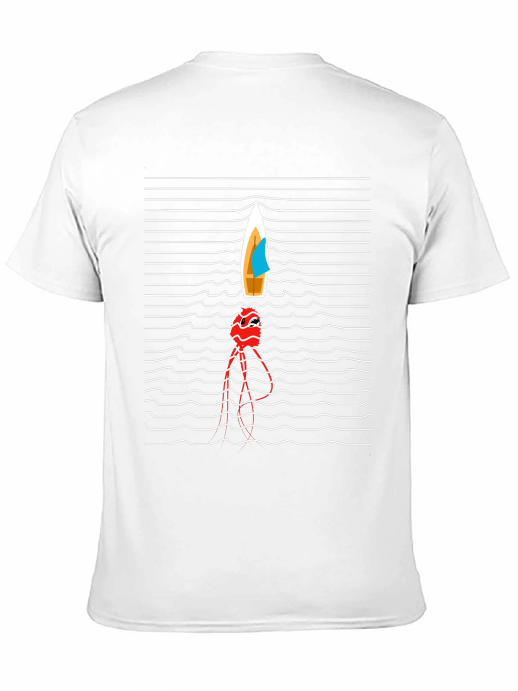 Nautical Illusion Tee - Trendy Graphic T-Shirt