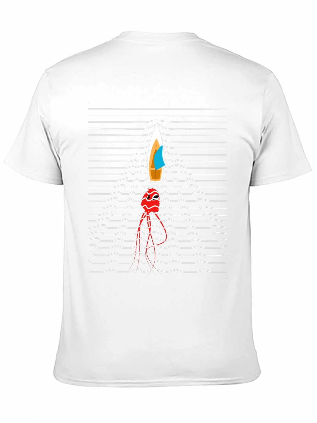 Nautical Illusion Tee - Trendy Graphic T-Shirt