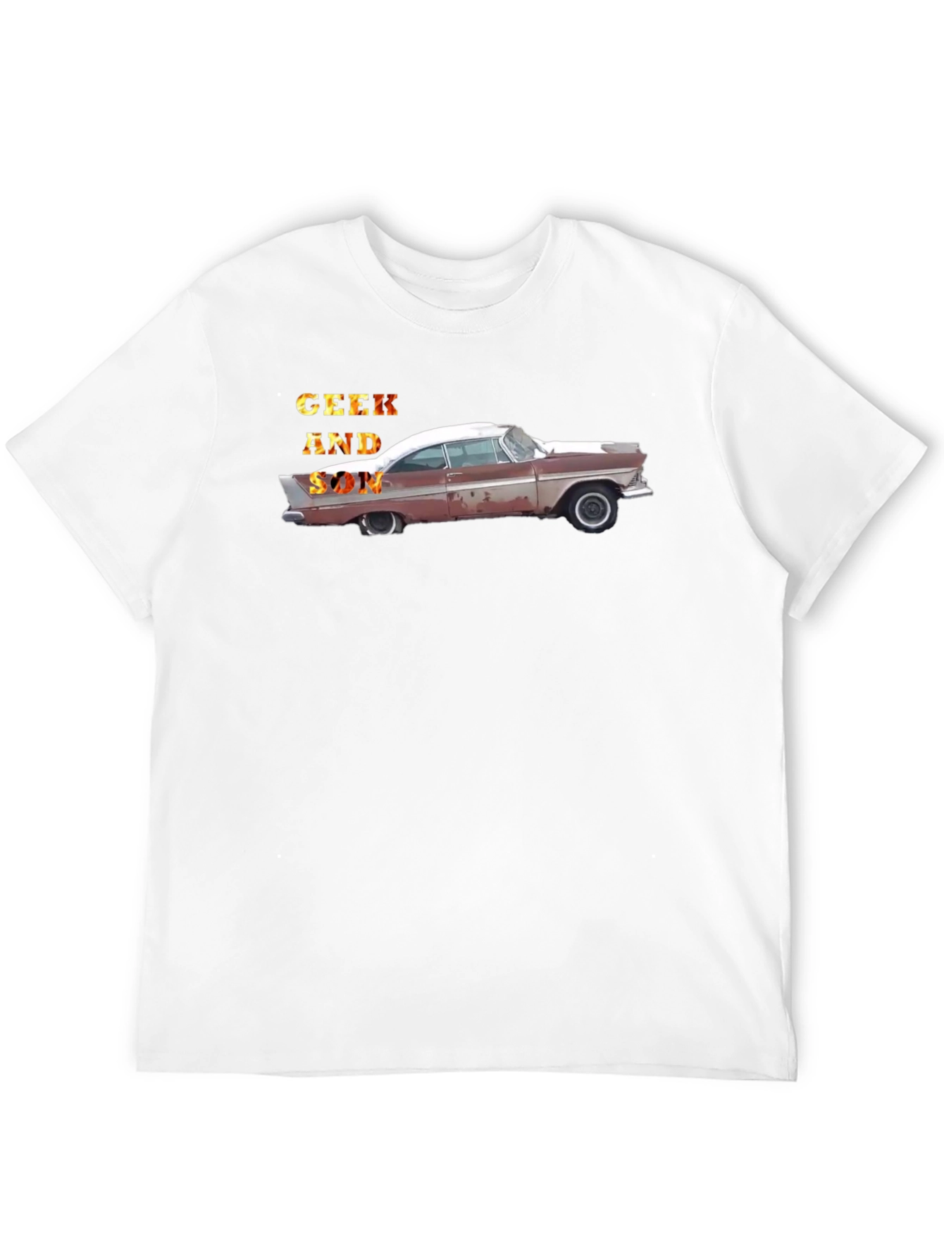 Geek And Style Classic Car Black Tee