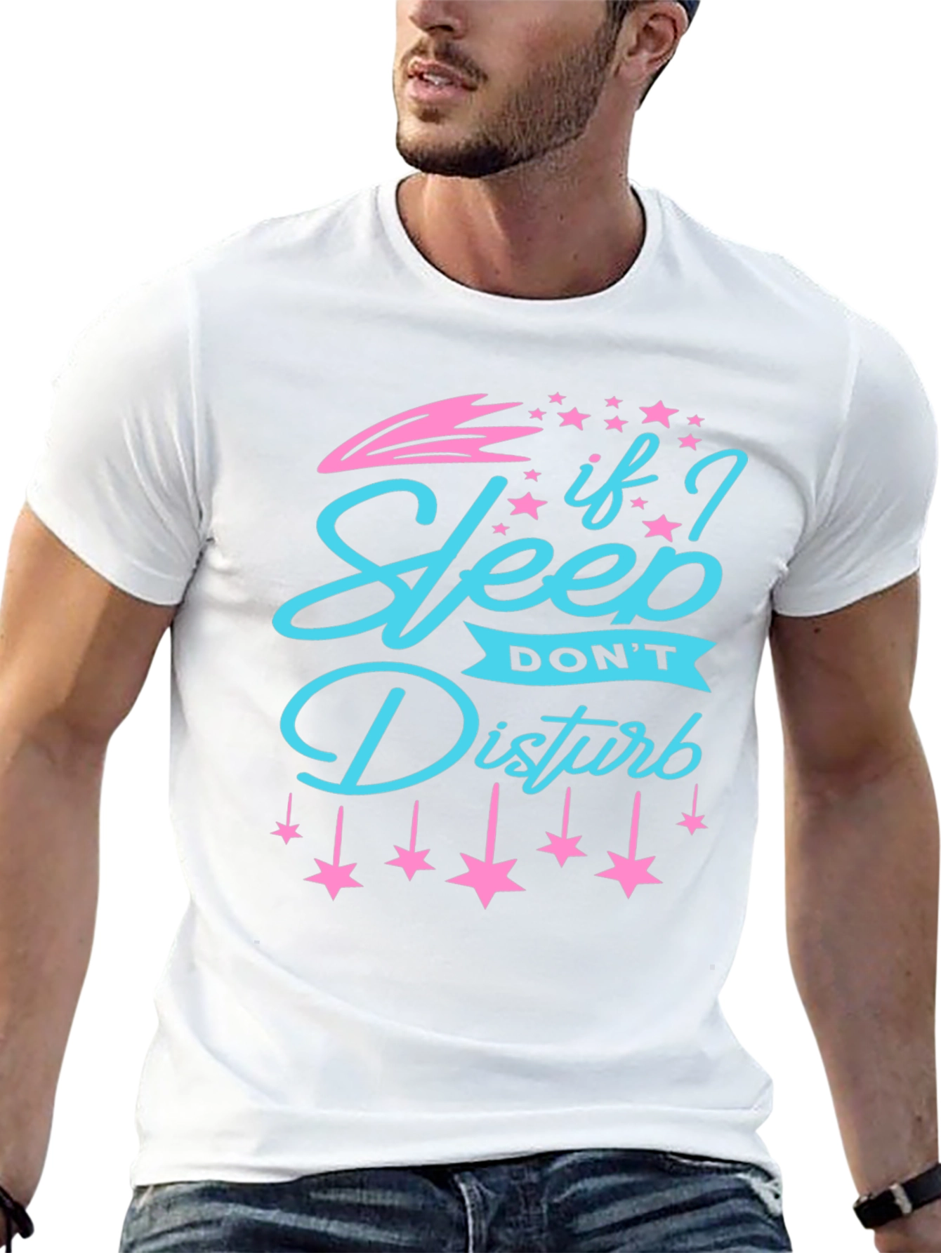 If I Sleep Dont Disturb Graphic Tee