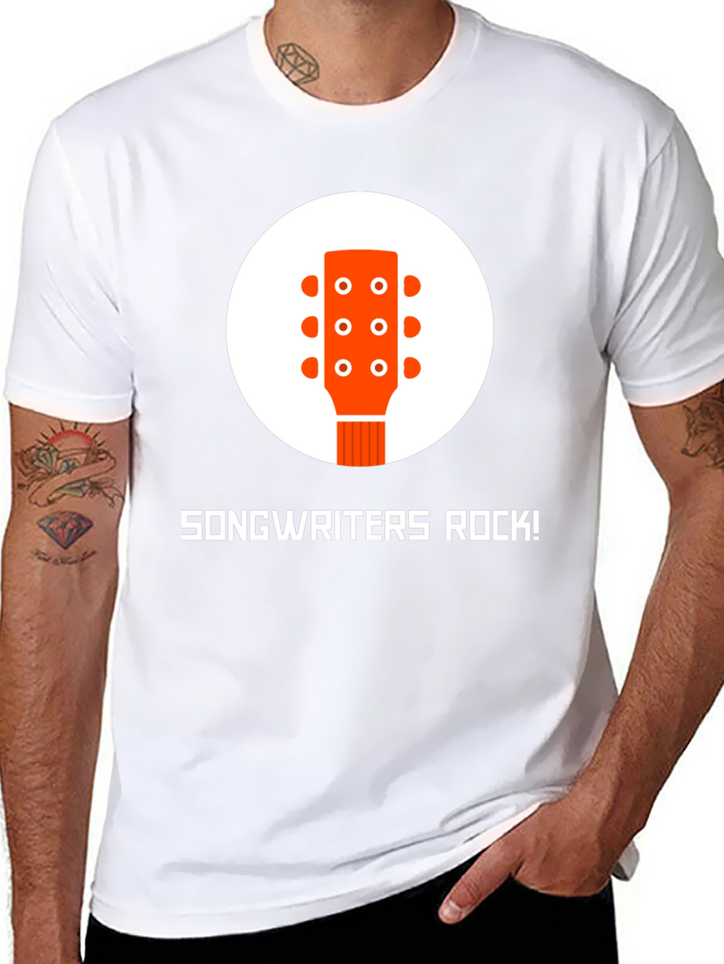 Songwriters Rock T-Shirt - Music Lover Tee