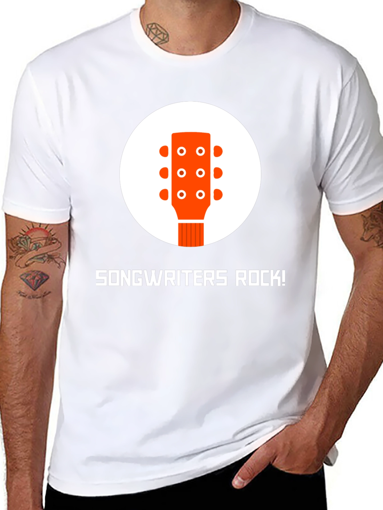 Songwriters Rock T-Shirt - Music Lover Tee