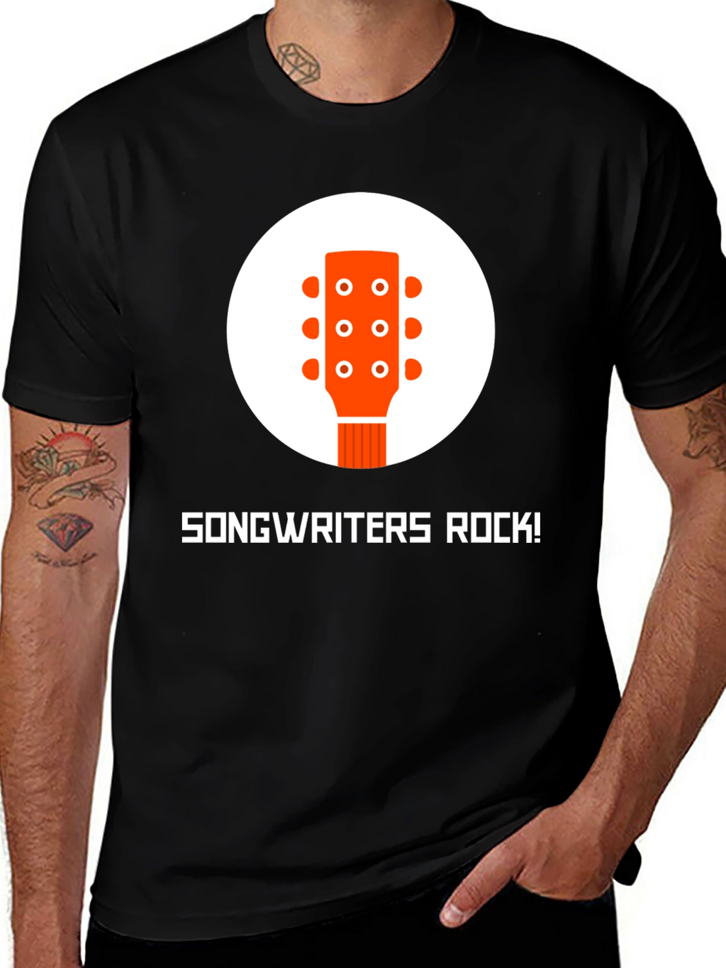 Songwriters Rock T-Shirt - Music Lover Tee