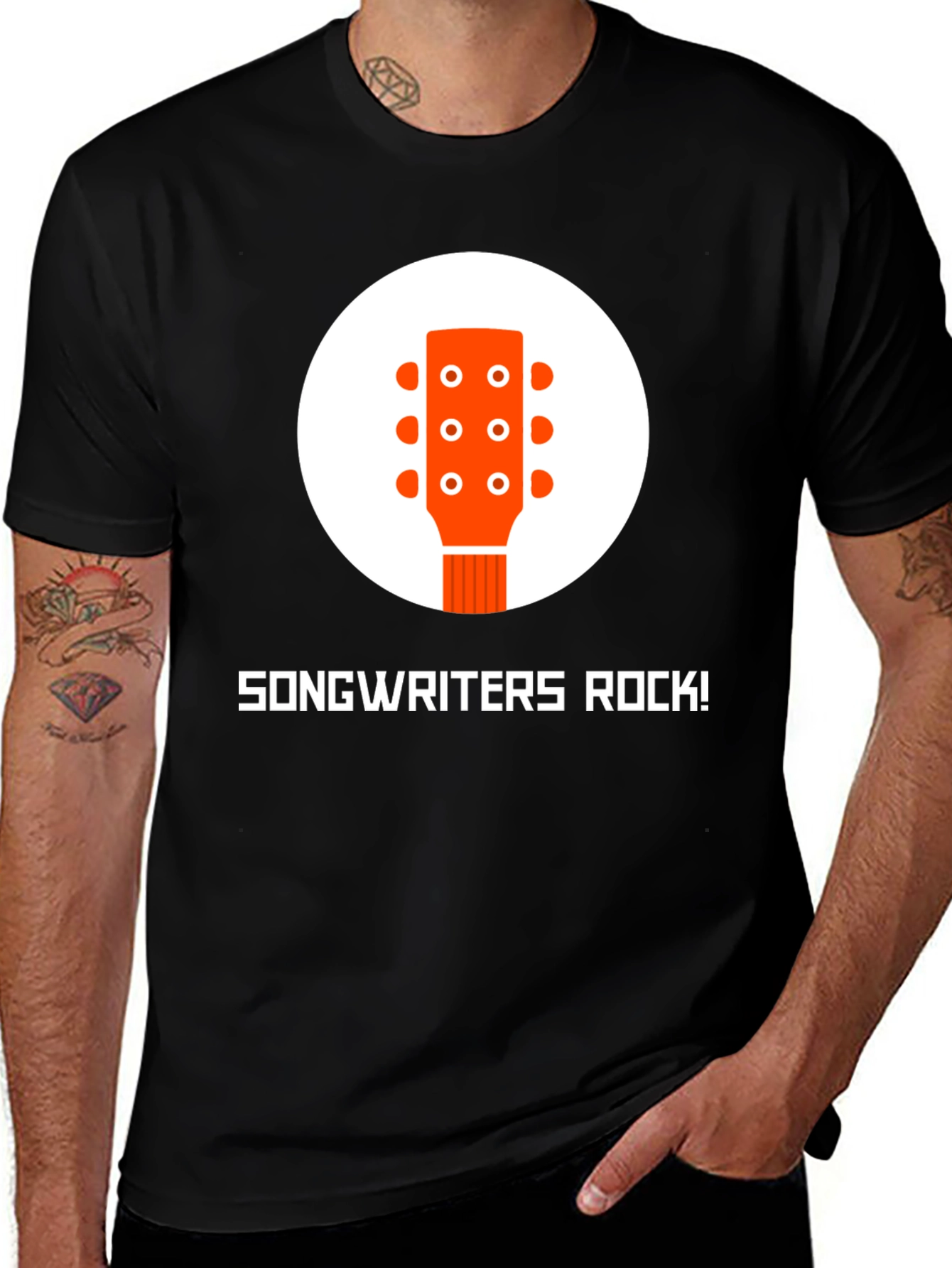 Songwriters Rock T-Shirt - Music Lover Tee