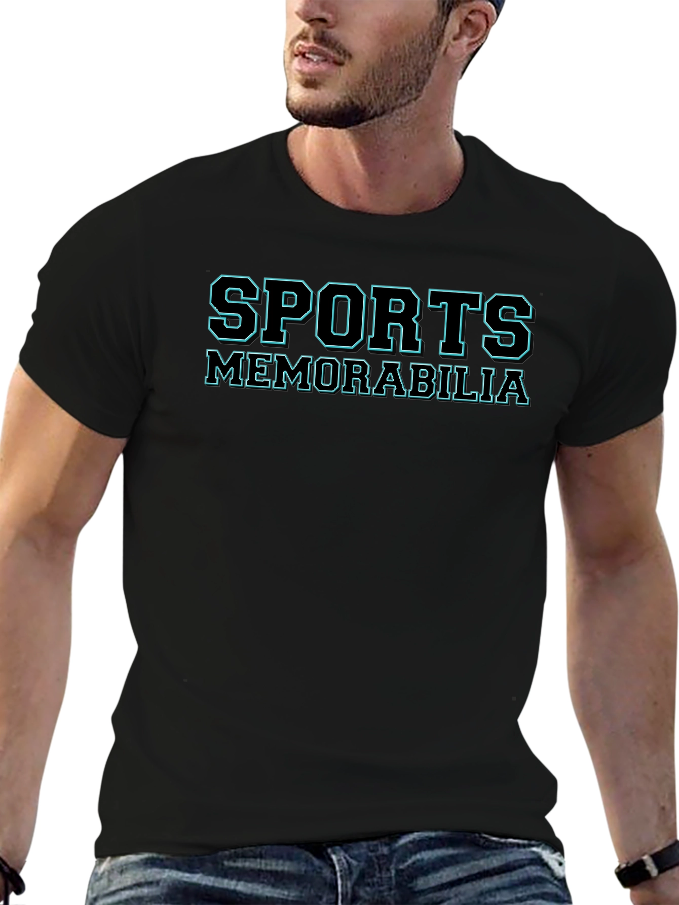 Sports Memorabilia Graphic T-Shirt