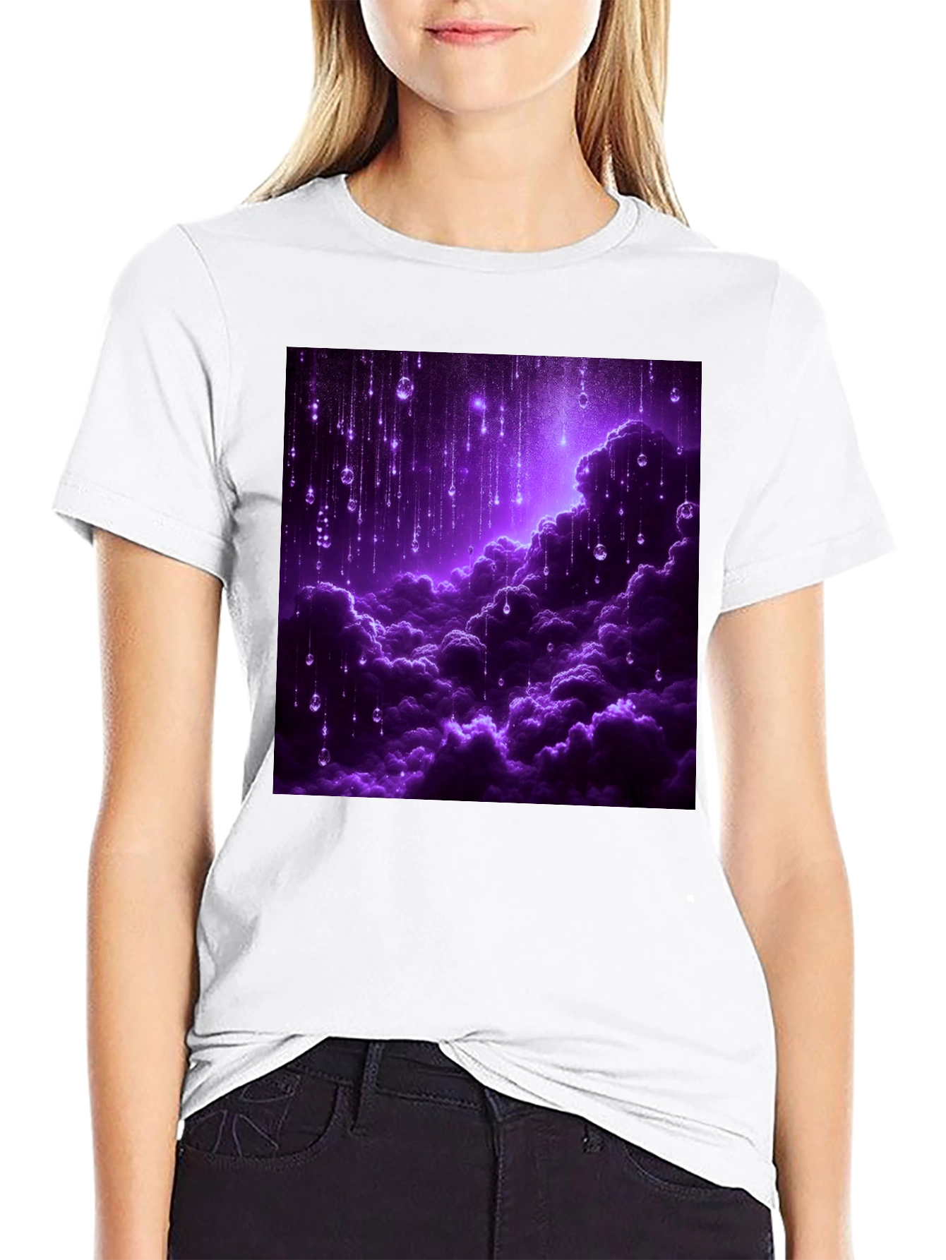Purple Cloudscape T-Shirt