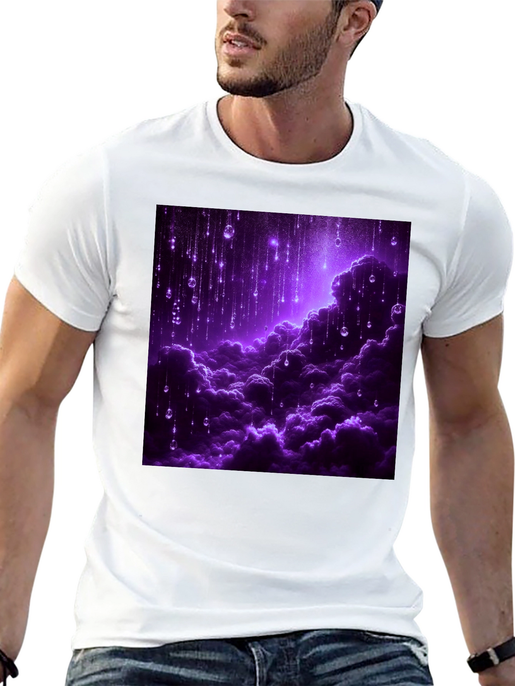 Purple Cloudscape T-Shirt