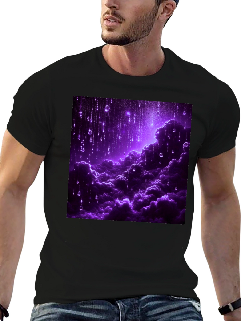 Purple Cloudscape T-Shirt