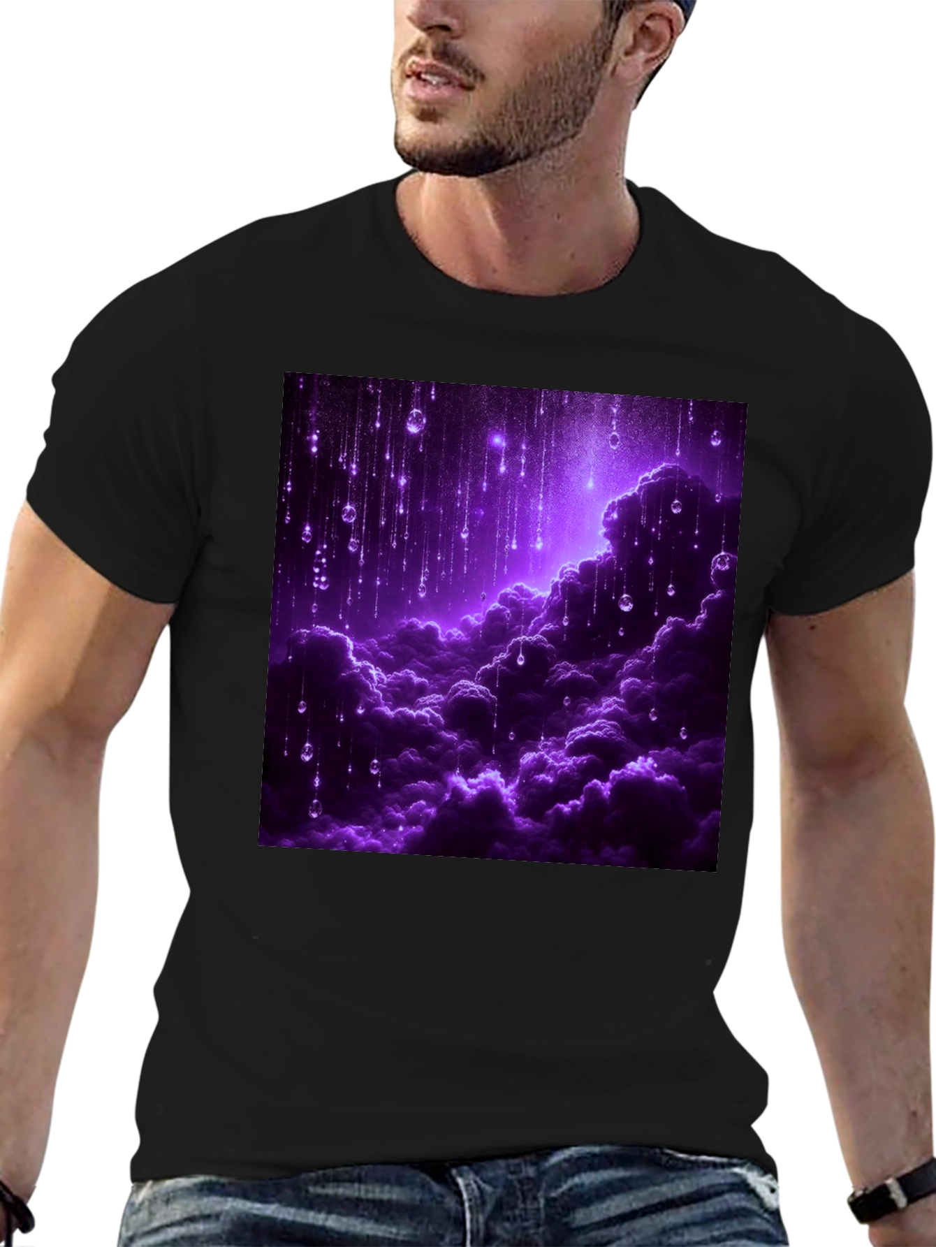 Purple Cloudscape T-Shirt