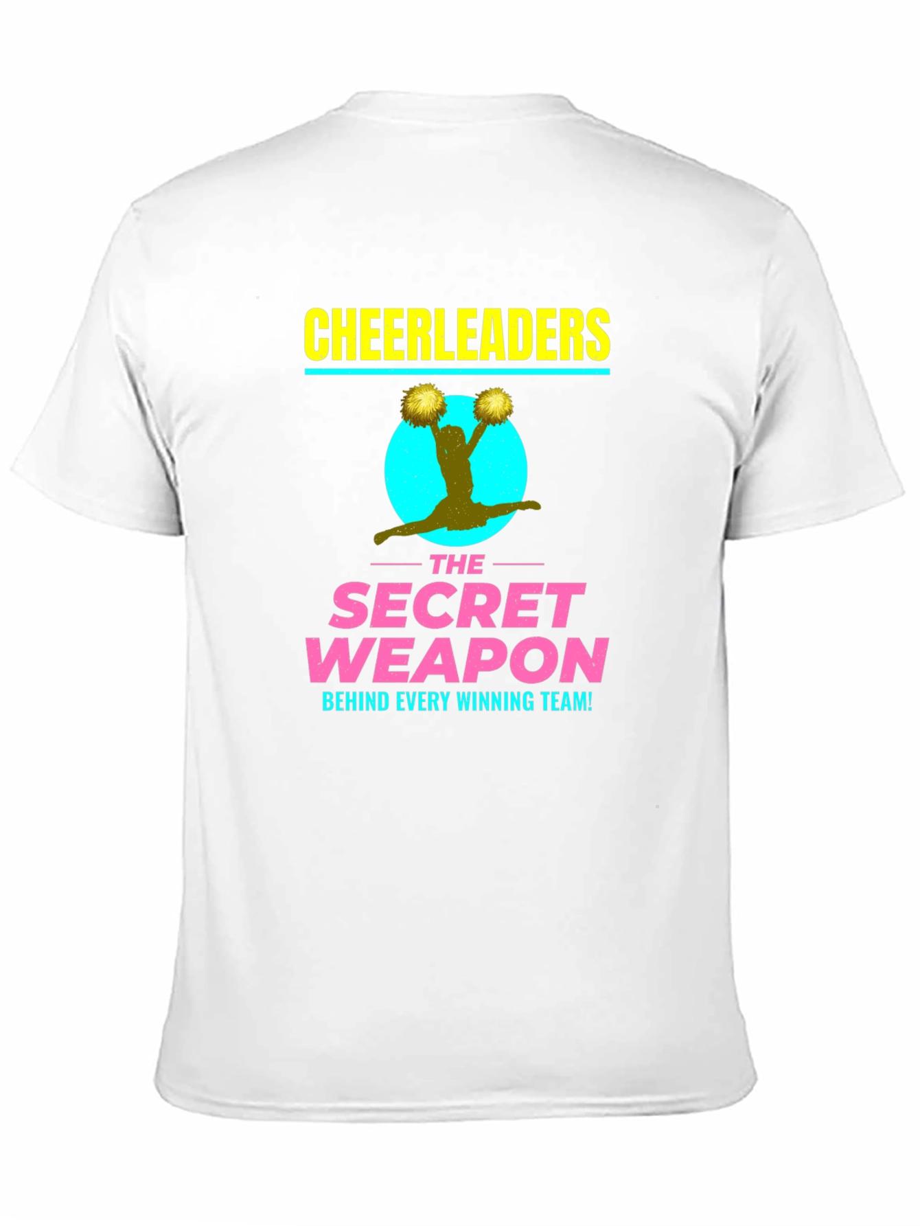 Cheerleader Secret Weapon T-Shirt - Black