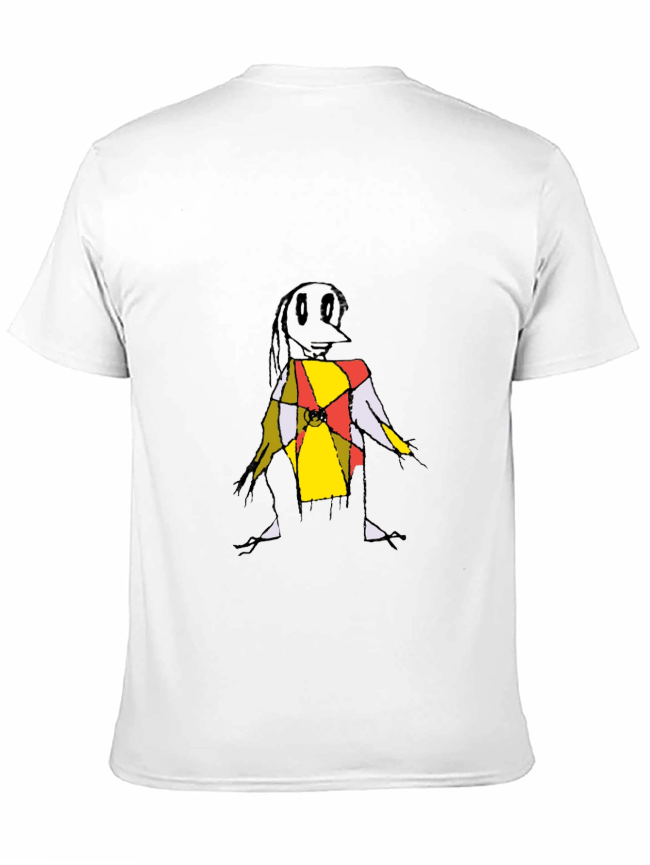 Abstract Character Graphic Tee