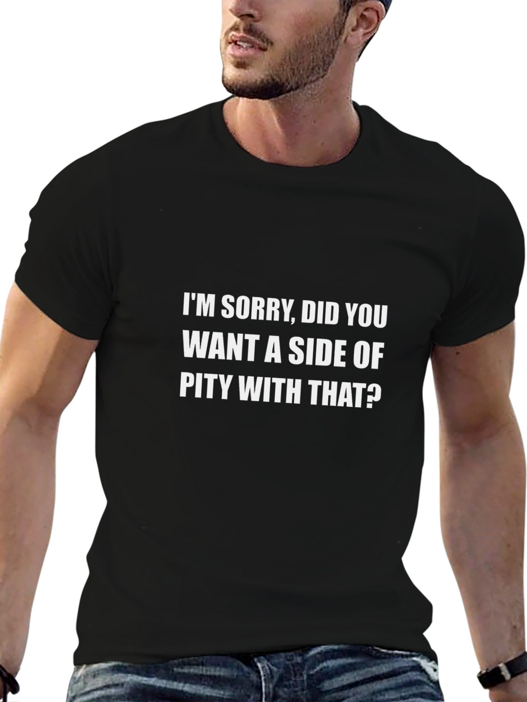 Sarcastic Pity T-Shirt - Humorous Graphic Tee