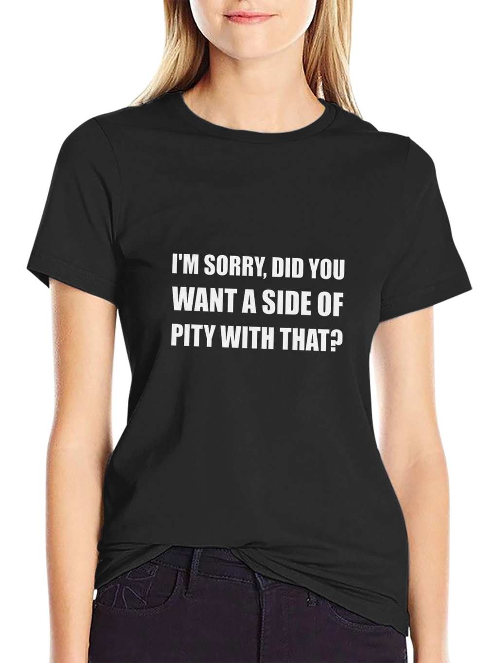 Sarcastic Pity T-Shirt - Humorous Graphic Tee