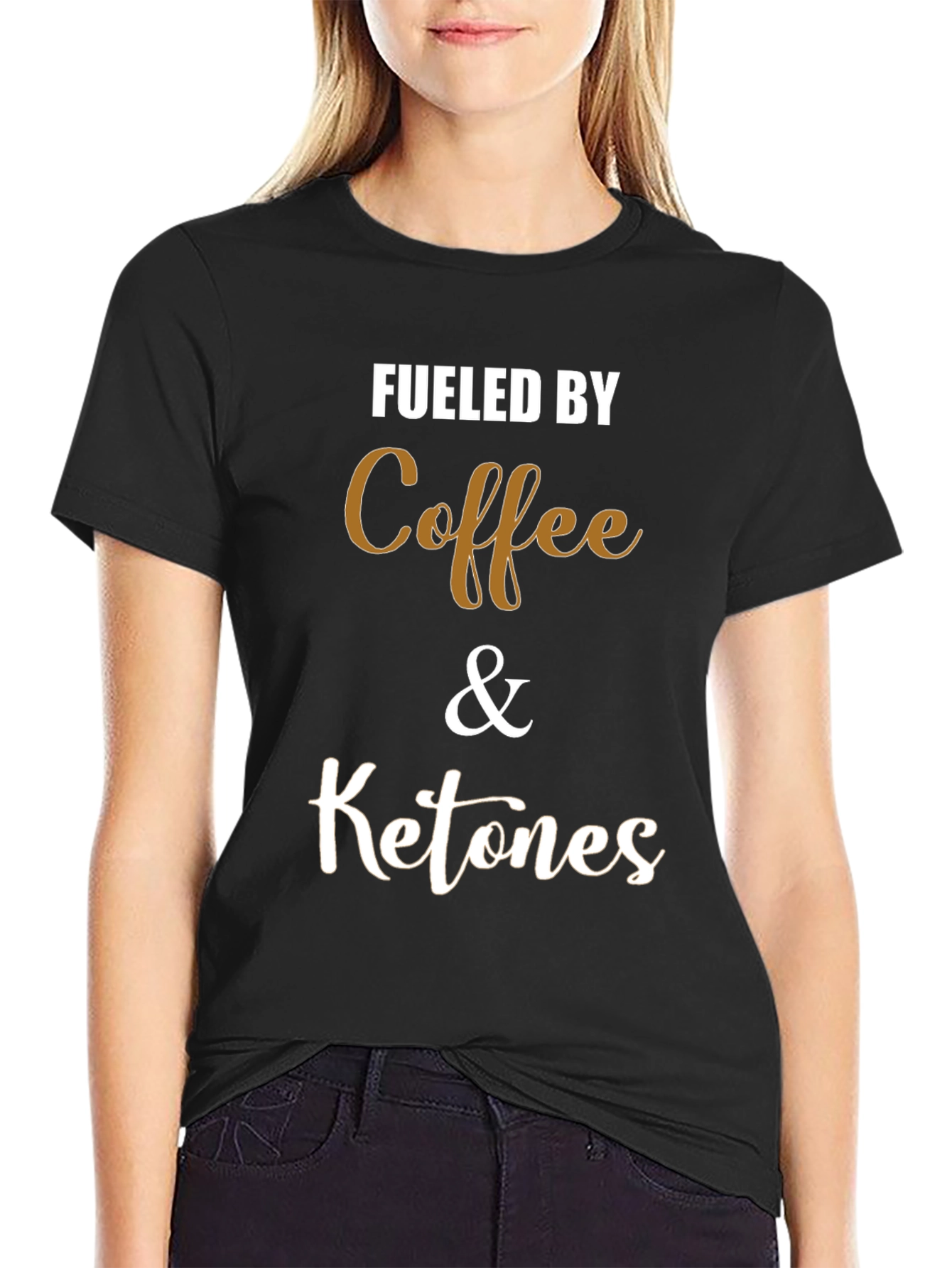 Fueled by Coffee & Ketones Graphic T-Shirt