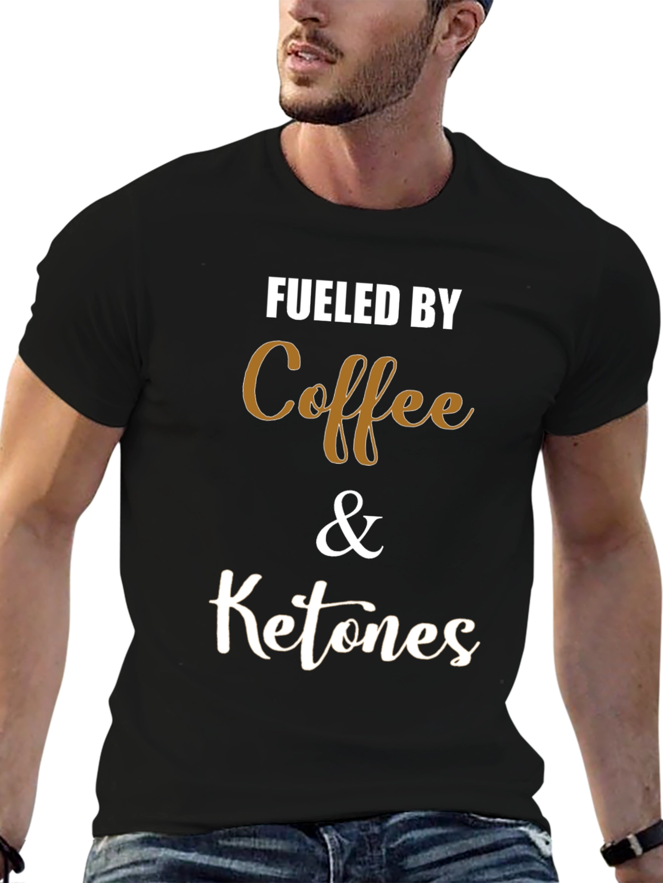 Fueled by Coffee & Ketones Graphic T-Shirt