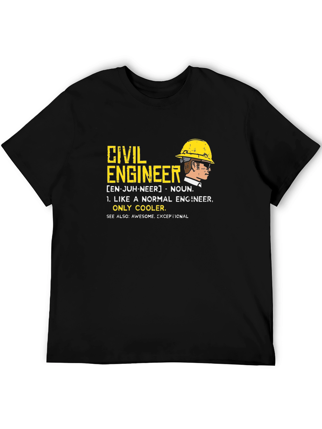 Civil Engineer Definition Graphic T-Shirt