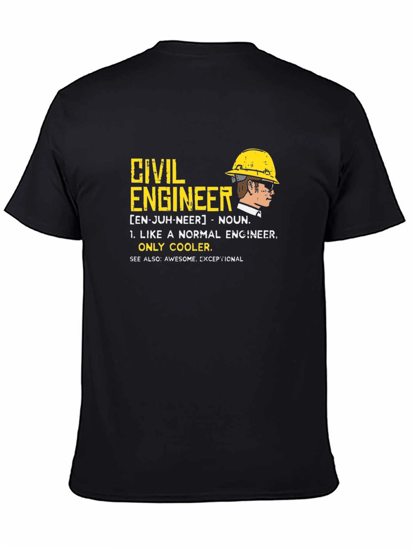Civil Engineer Definition Graphic T-Shirt