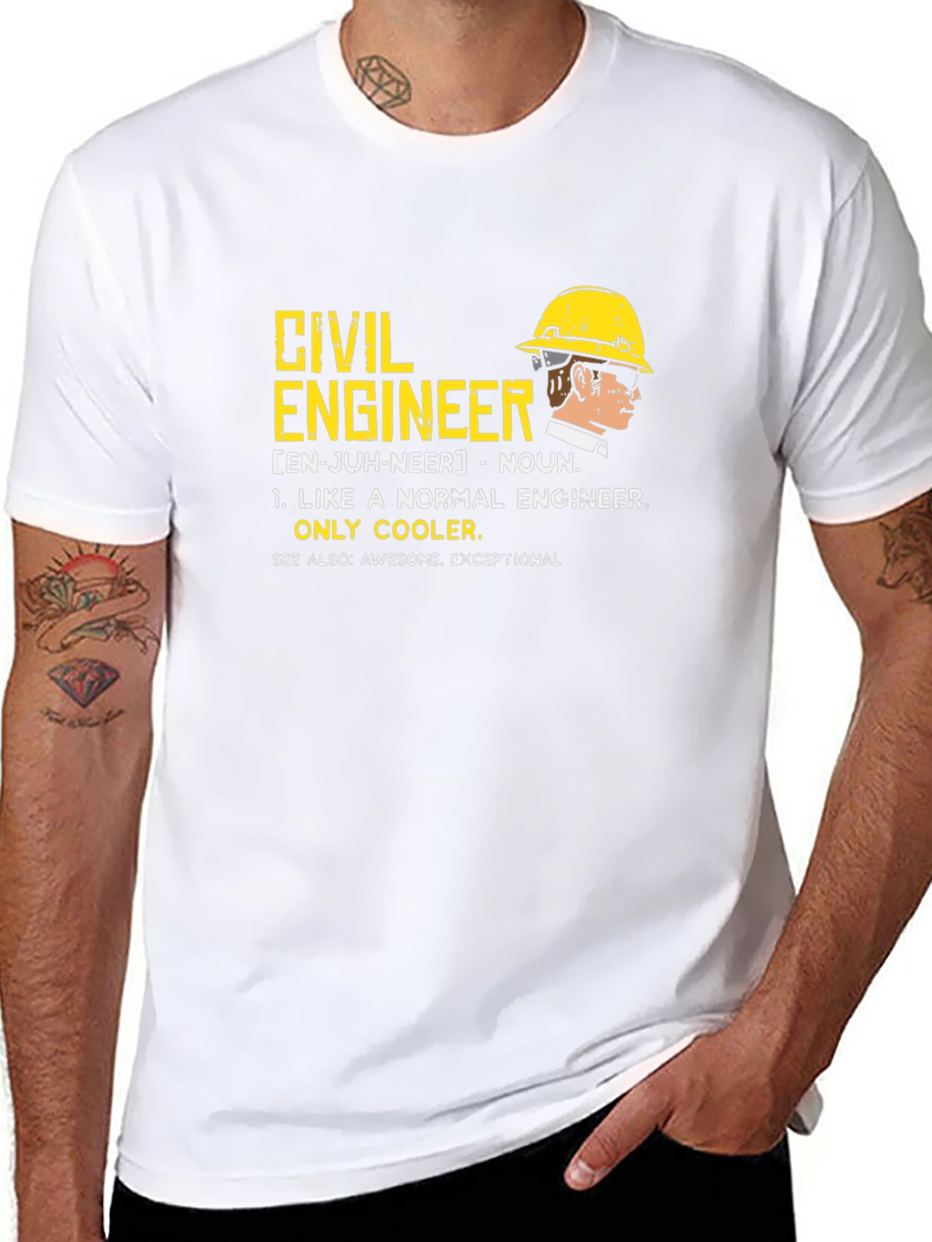 Civil Engineer Definition Graphic T-Shirt