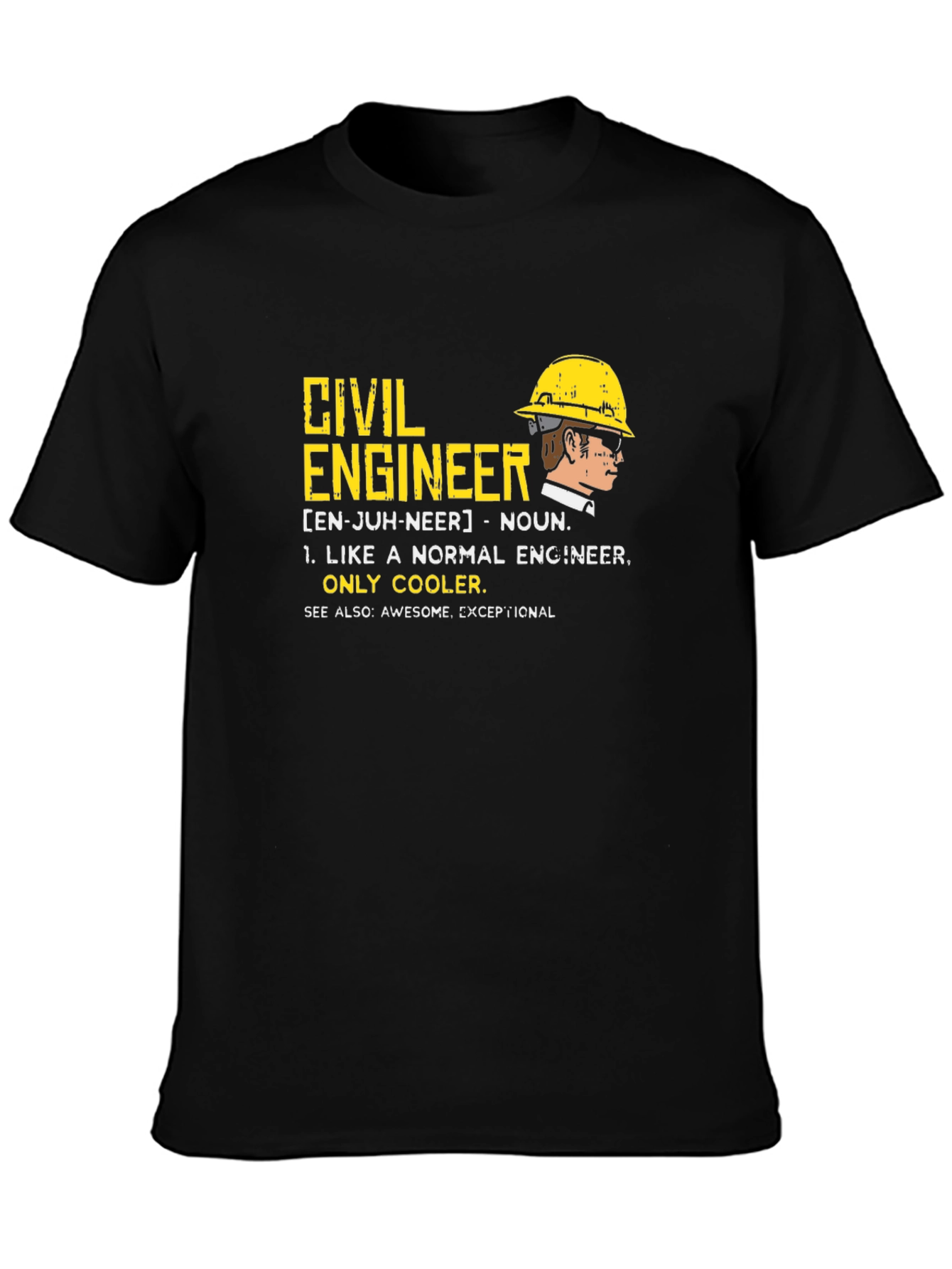 Civil Engineer Definition Graphic T-Shirt