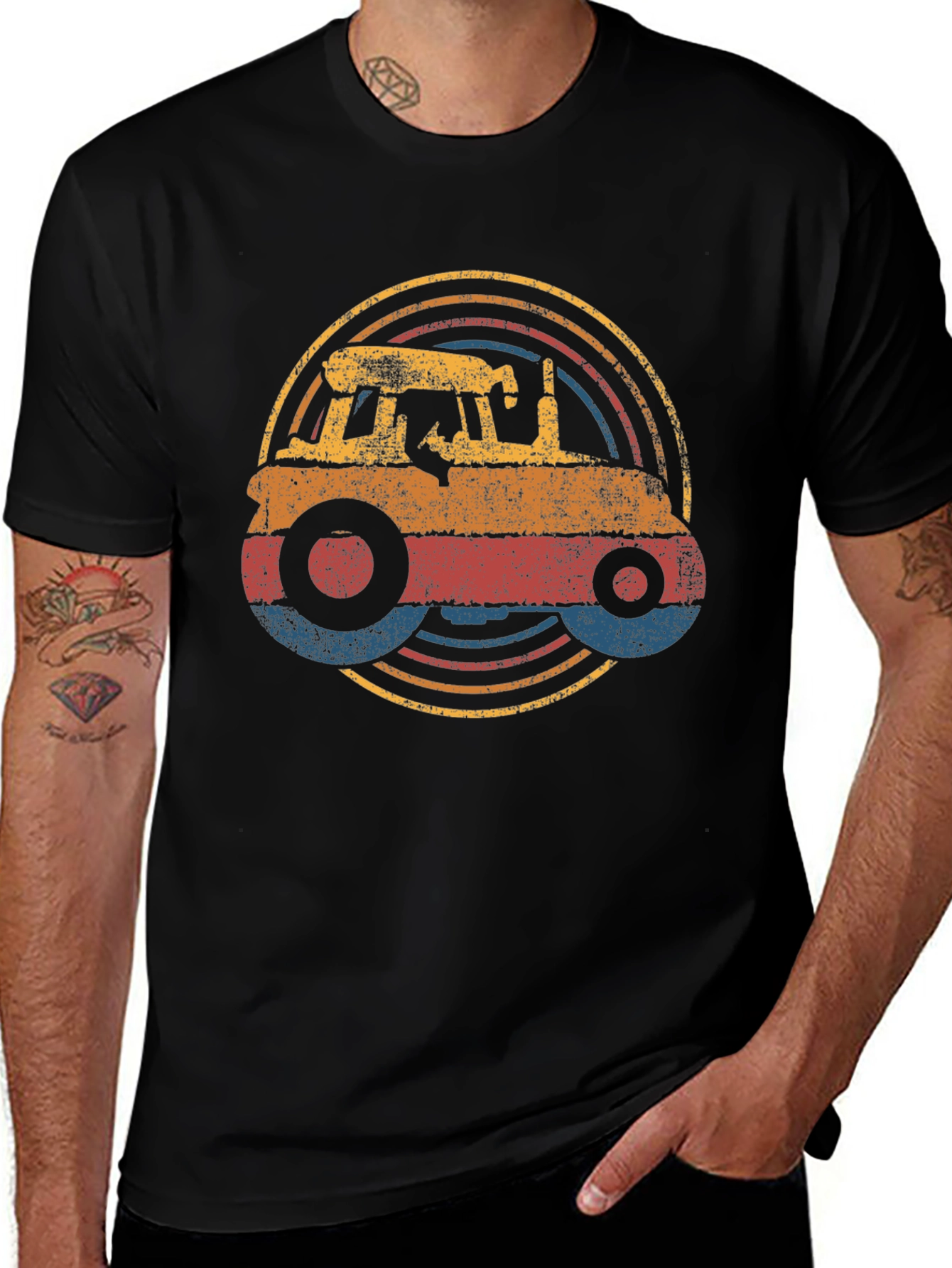Vintage Tractor Graphic Tee
