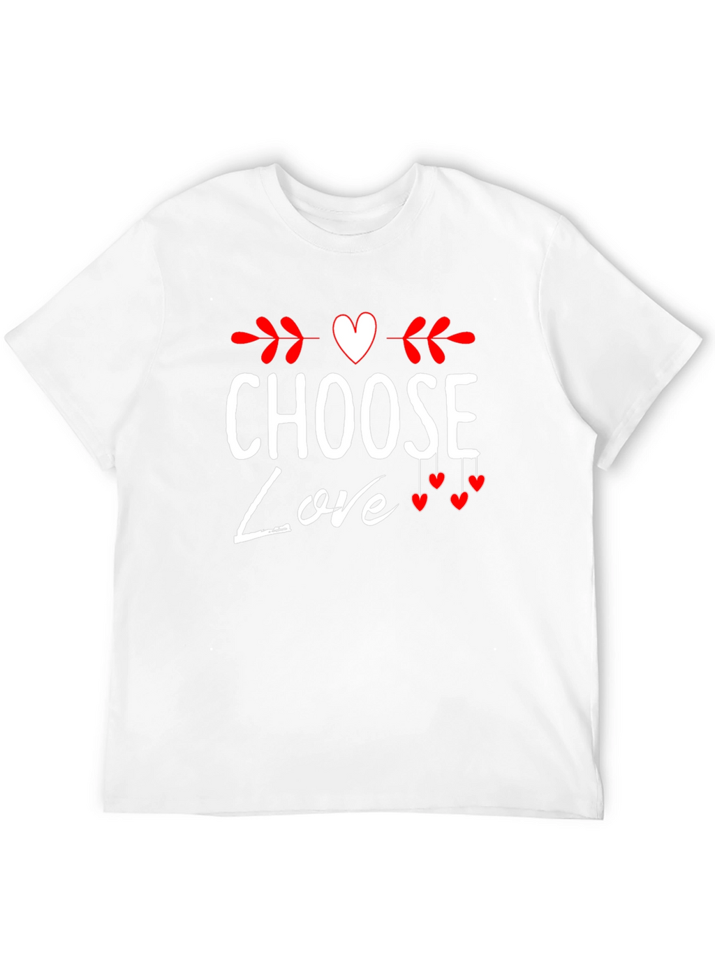 Choose Love Valentines Day Graphic Tee