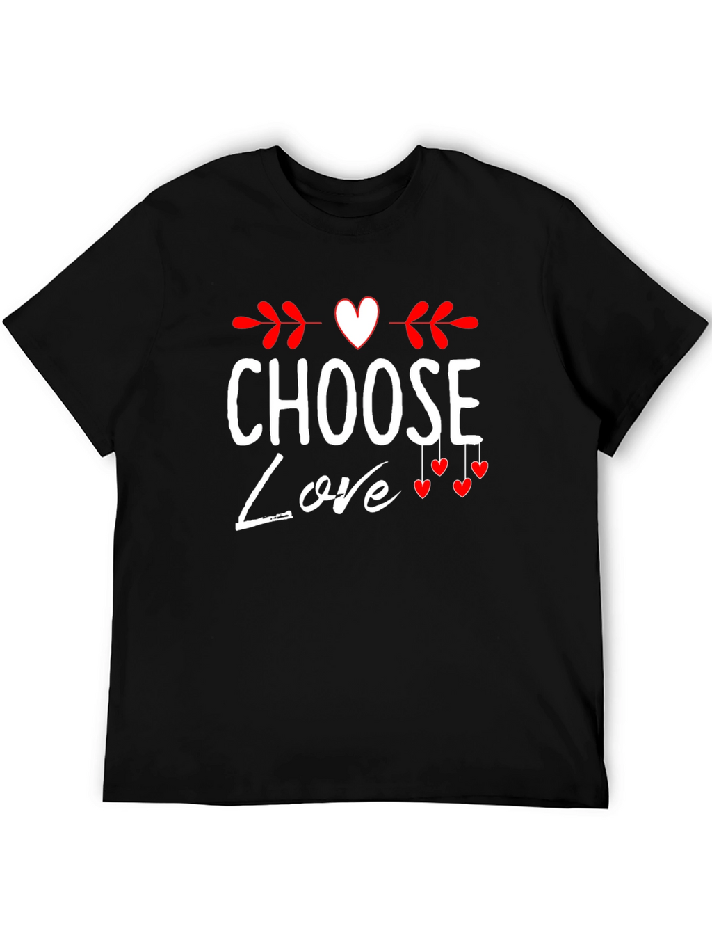 Choose Love Valentines Day Graphic Tee