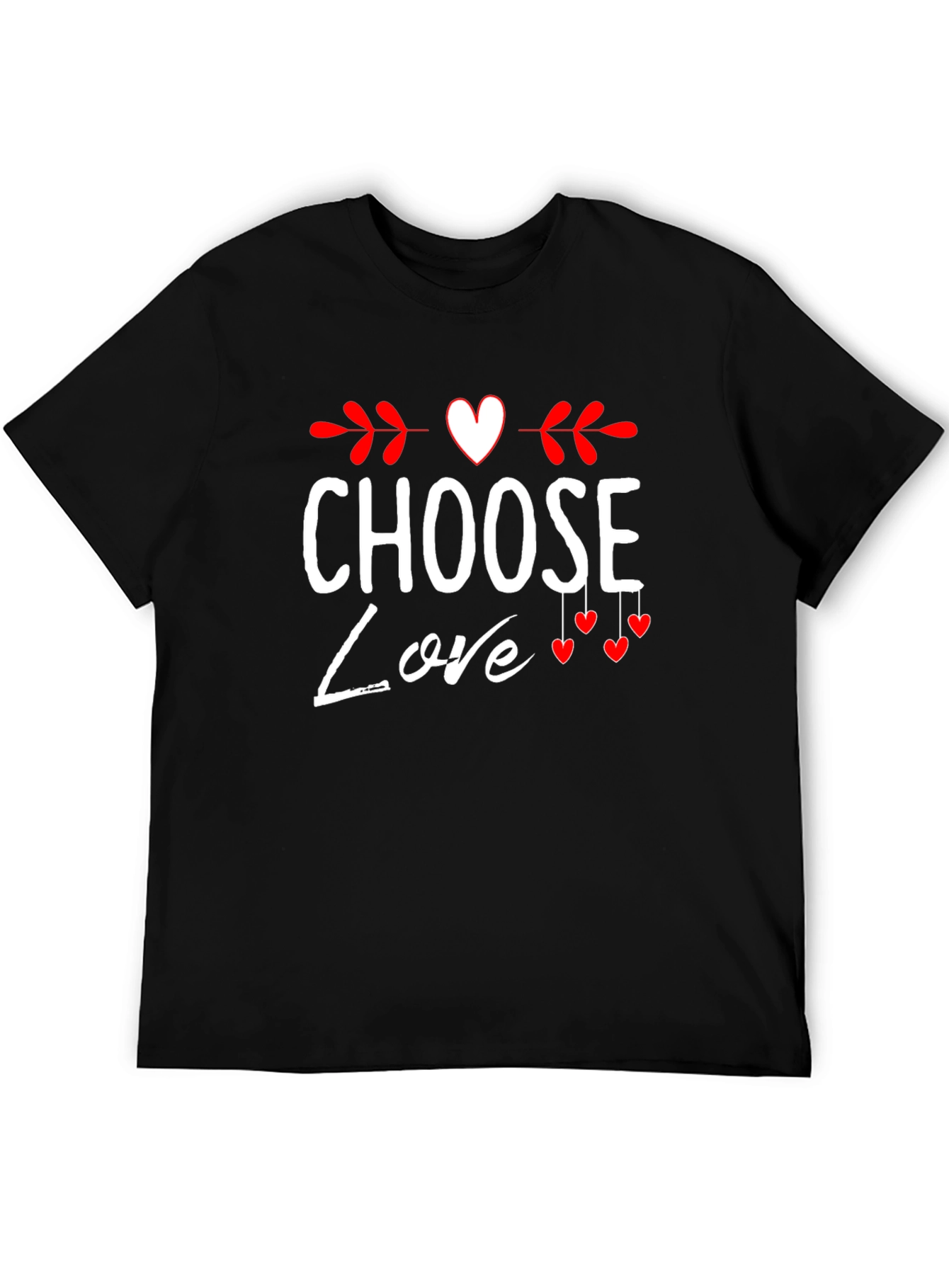 Choose Love Valentines Day Graphic Tee
