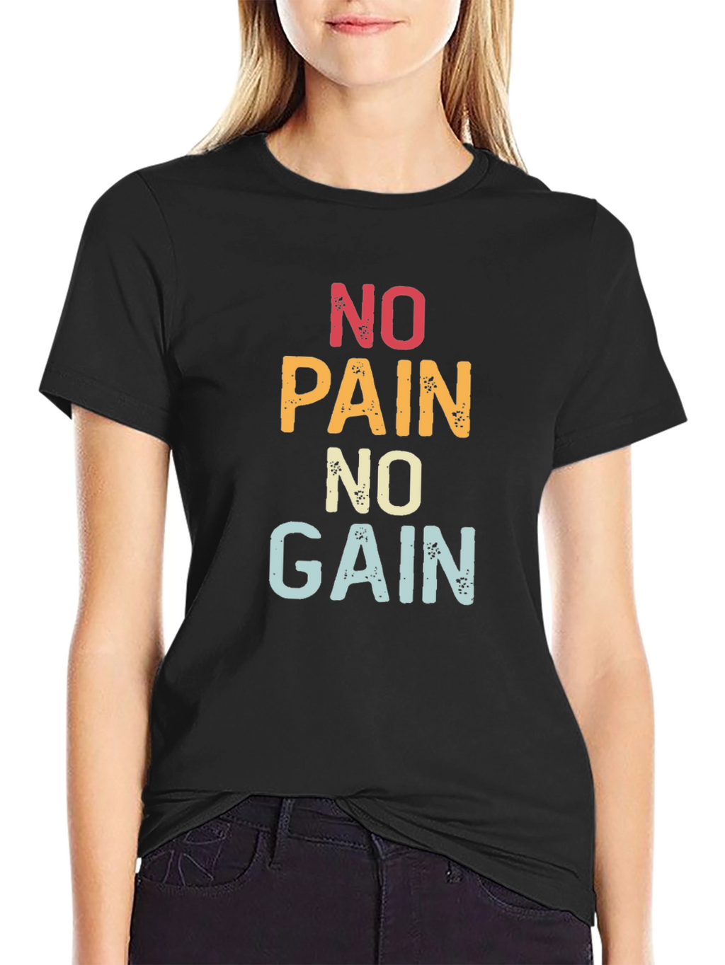 No Pain No Gain Graphic T-Shirt