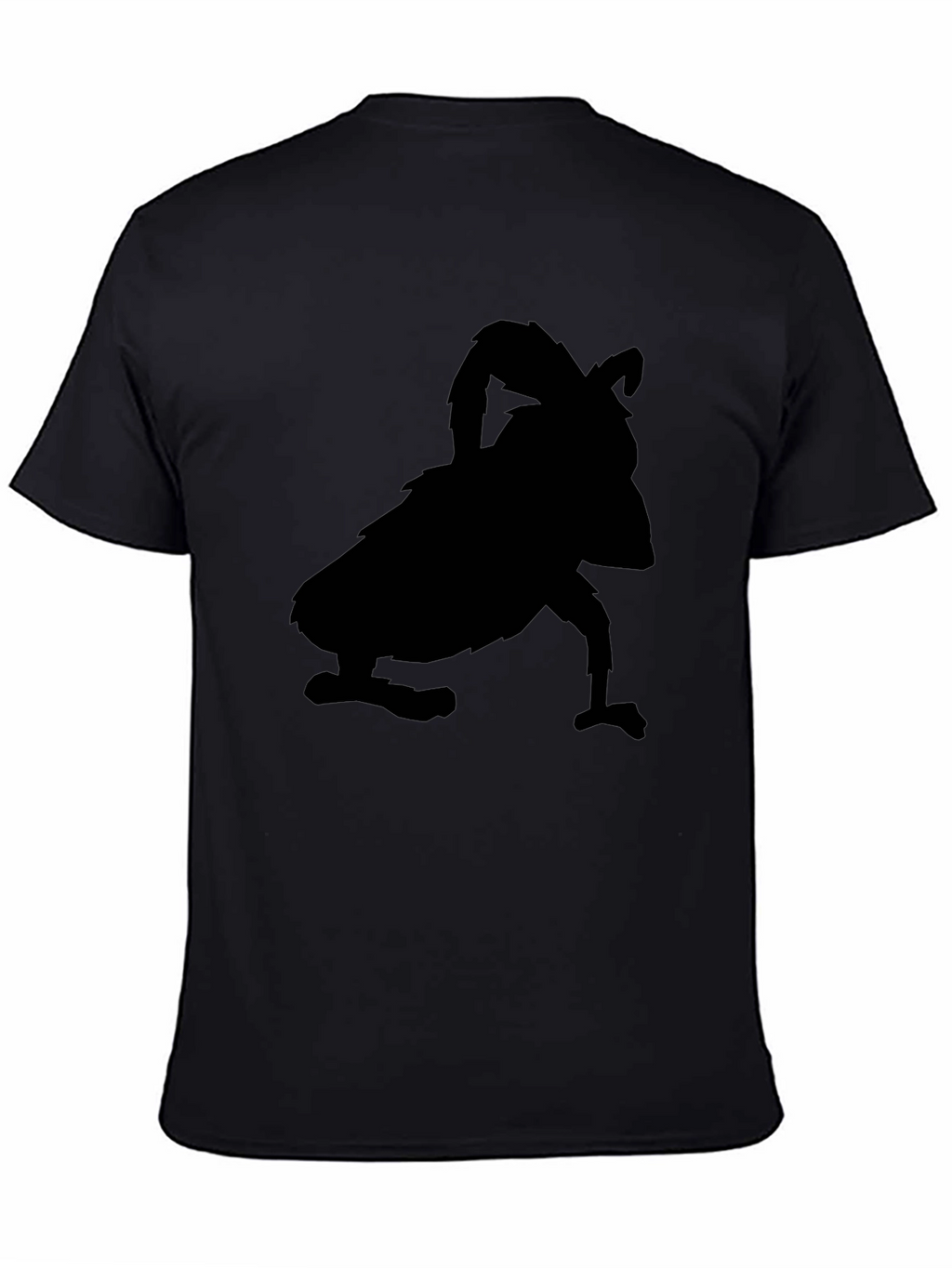 Silhouette Creature Graphic Black T-Shirt
