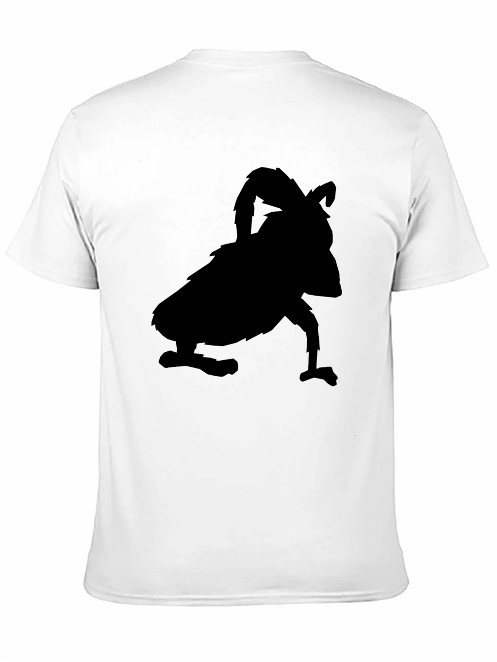 Silhouette Creature Graphic Black T-Shirt