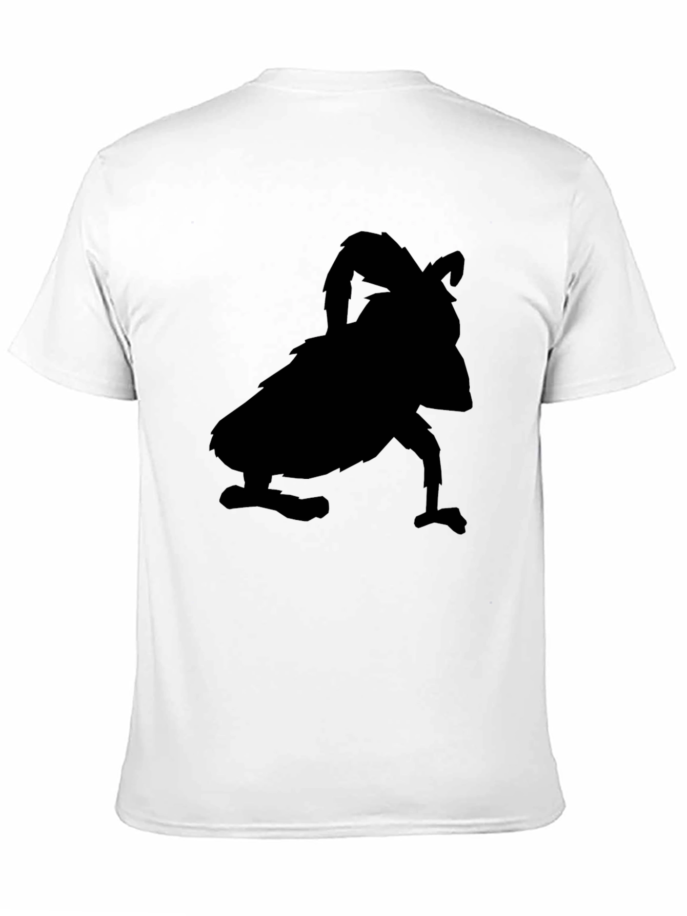 Silhouette Creature Graphic Black T-Shirt