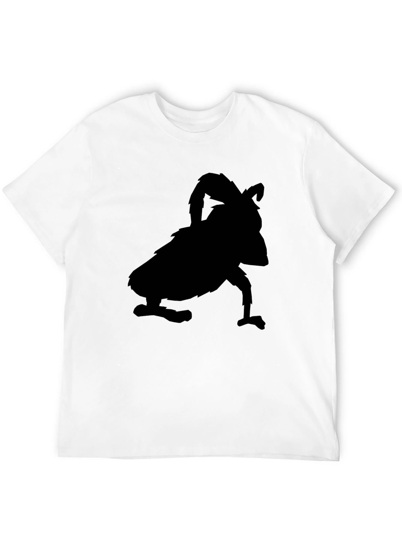 Silhouette Creature Graphic Black T-Shirt
