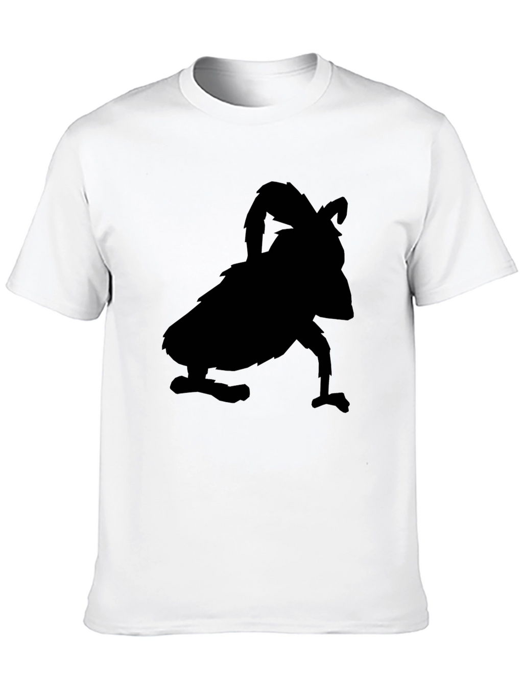 Silhouette Creature Graphic Black T-Shirt