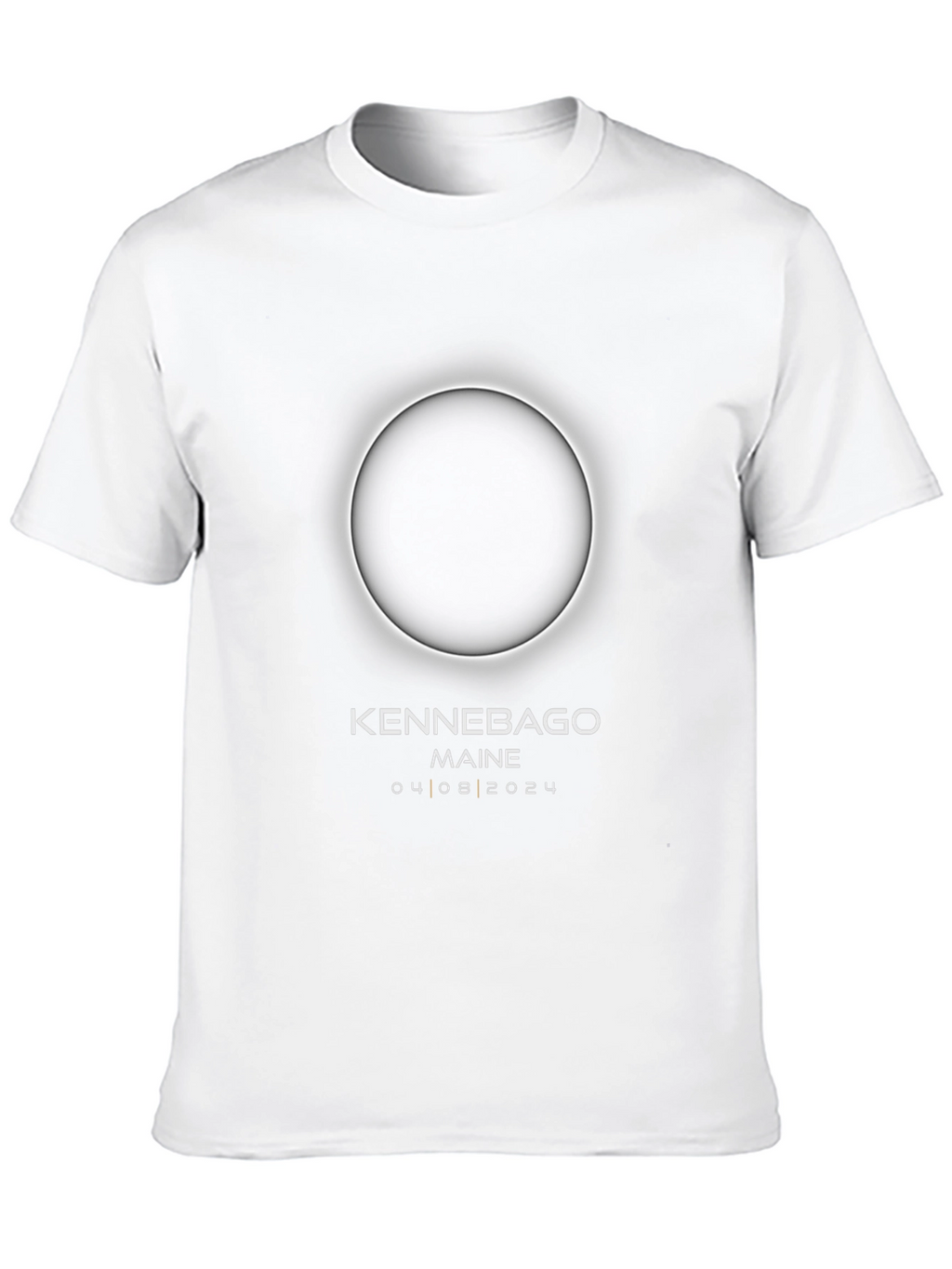Kennebago Maine Eclipse T-Shirt - April 8 2024