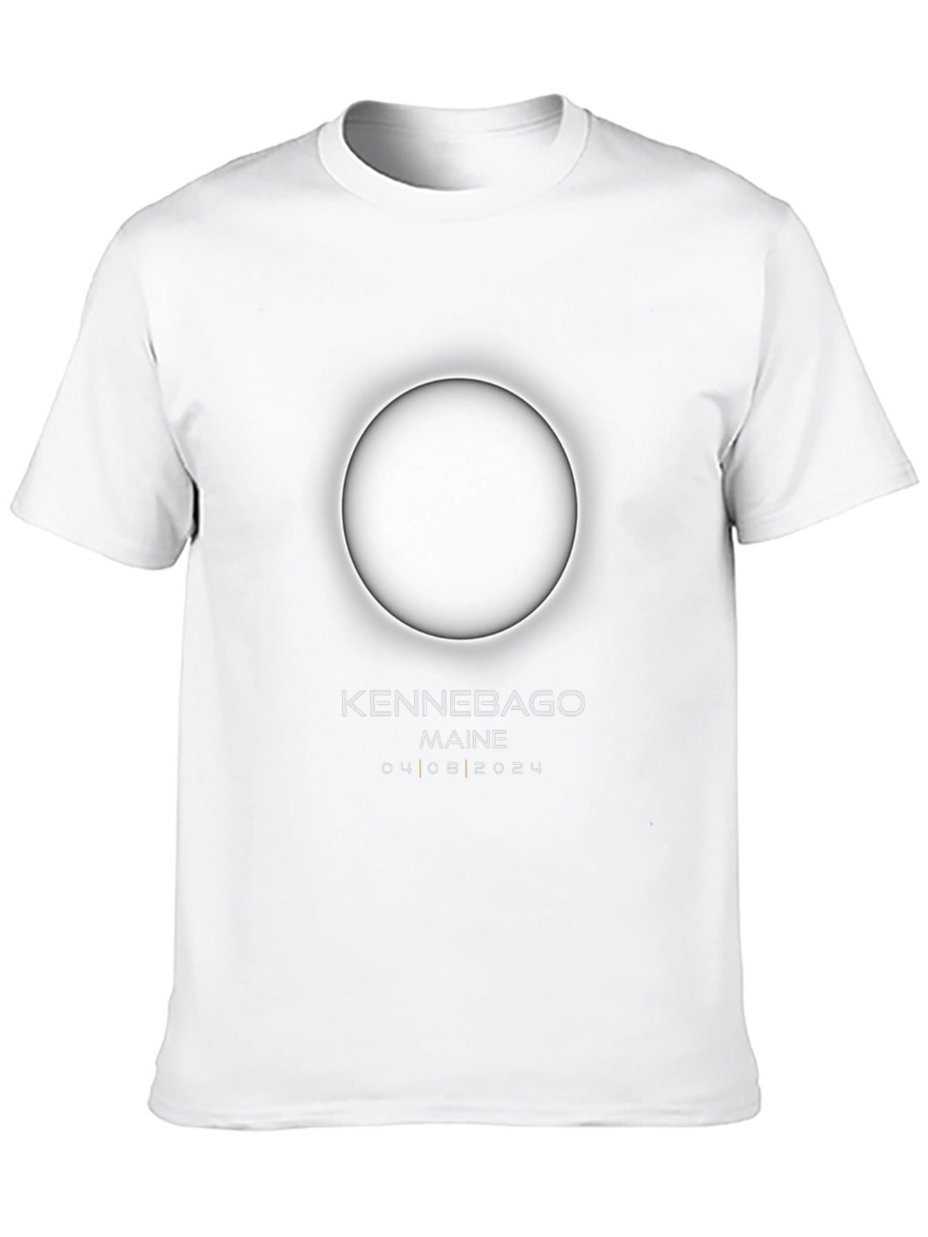 Kennebago Maine Eclipse T-Shirt - April 8 2024