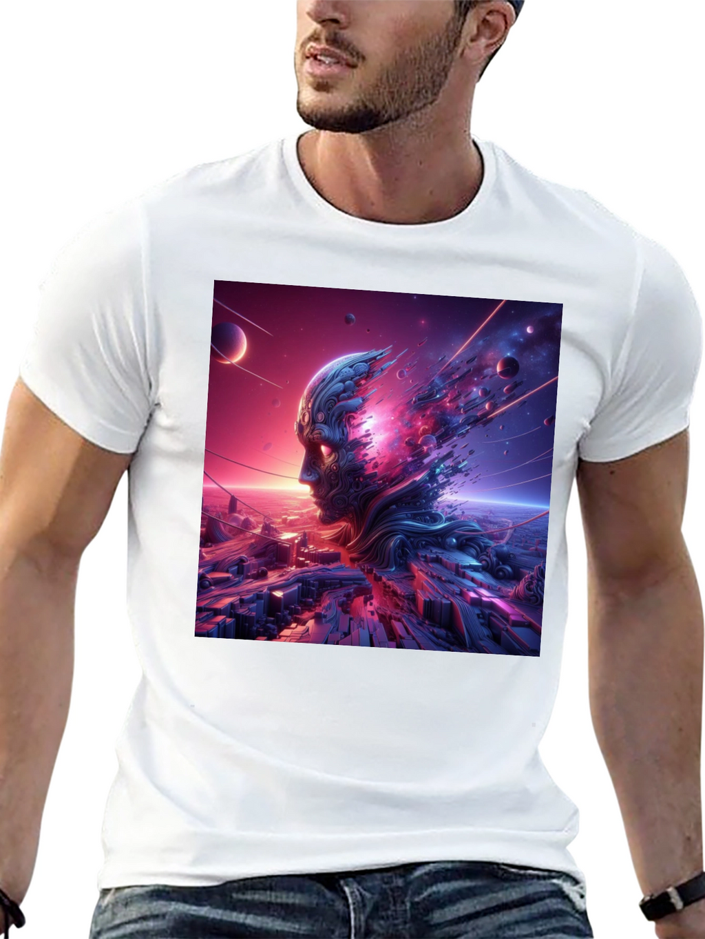 Cosmic Mind T-Shirt - Galactic Design