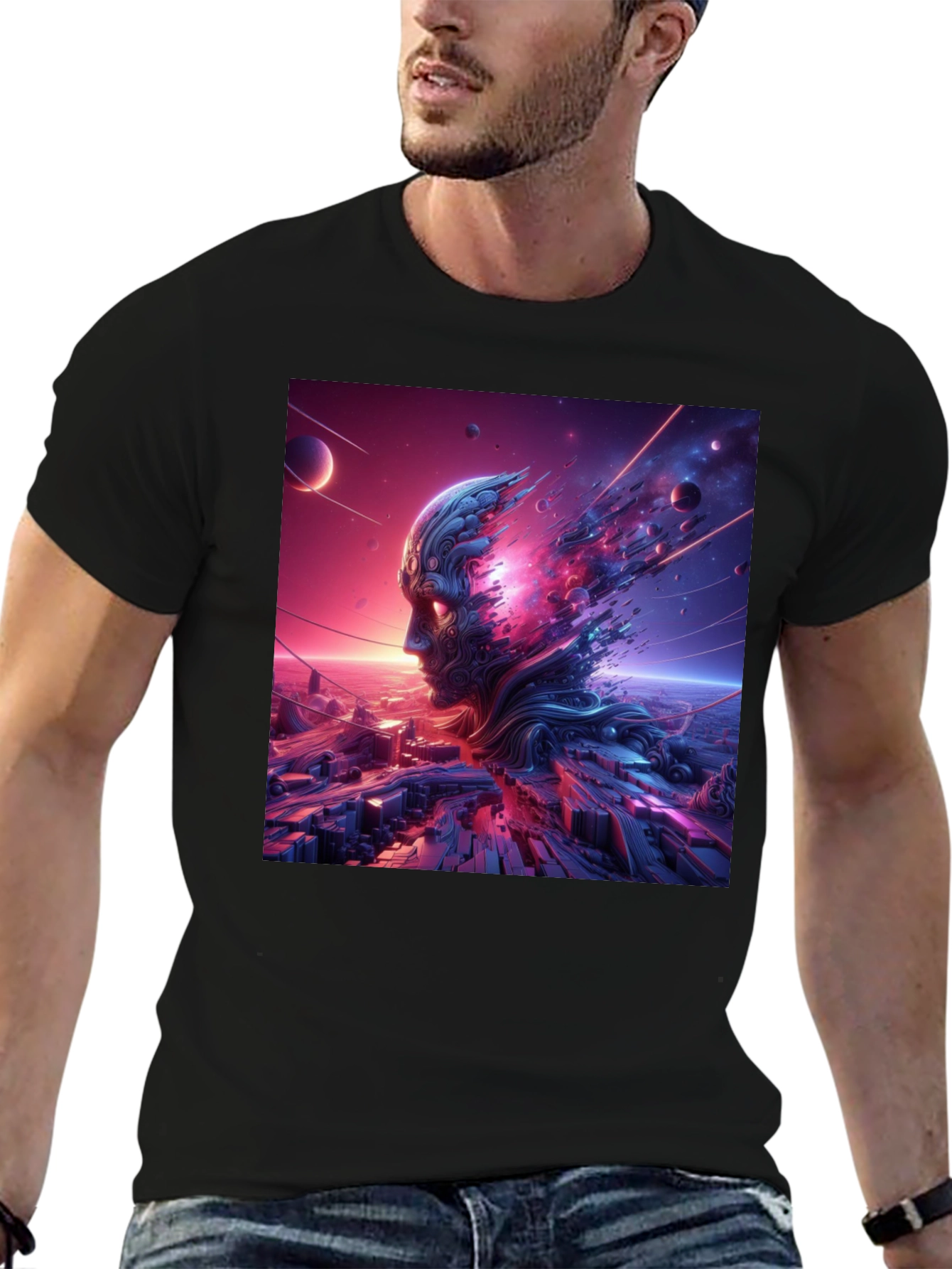 Cosmic Mind T-Shirt - Galactic Design