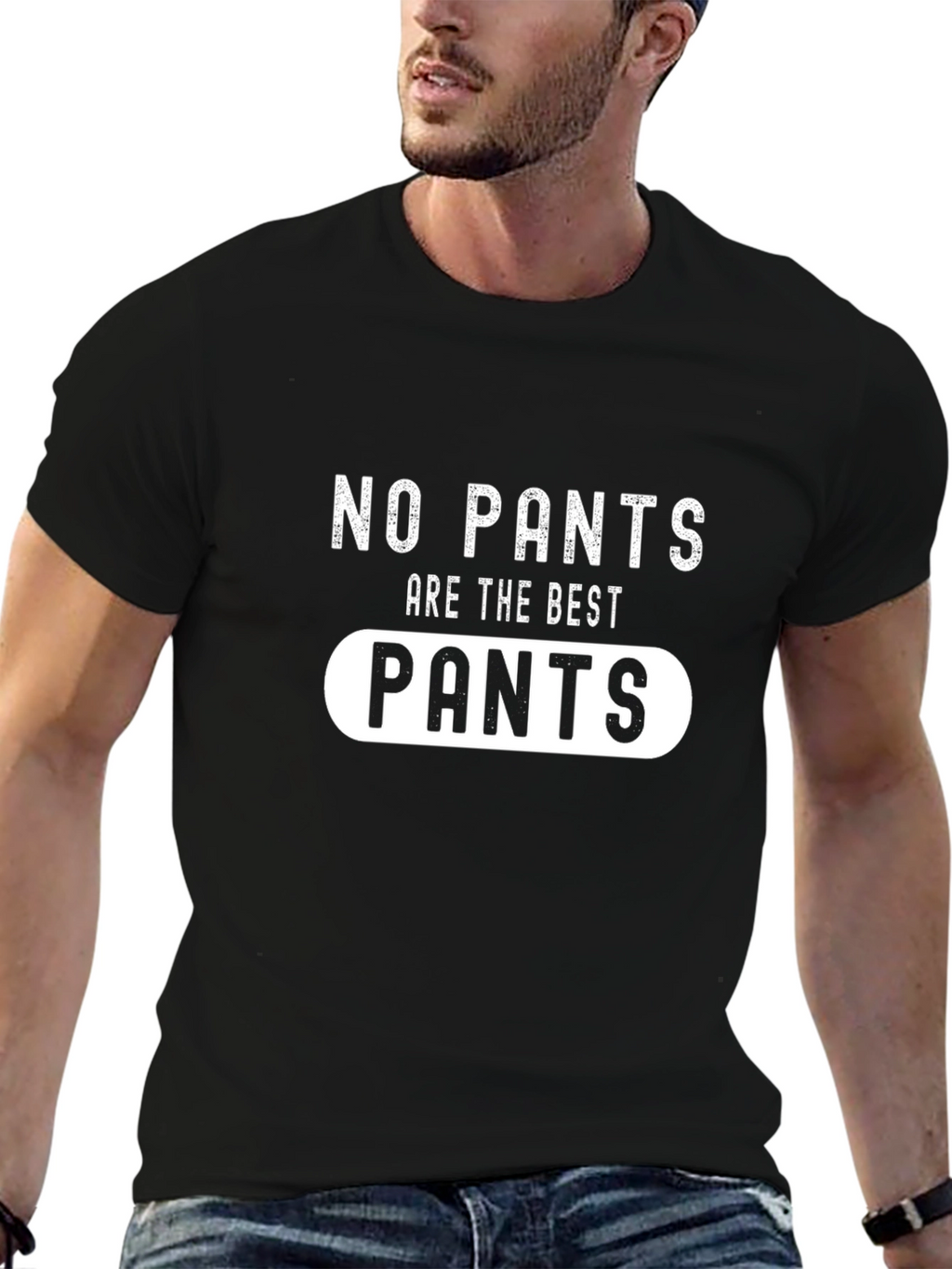 No Pants are the Best Pants Graphic Tee