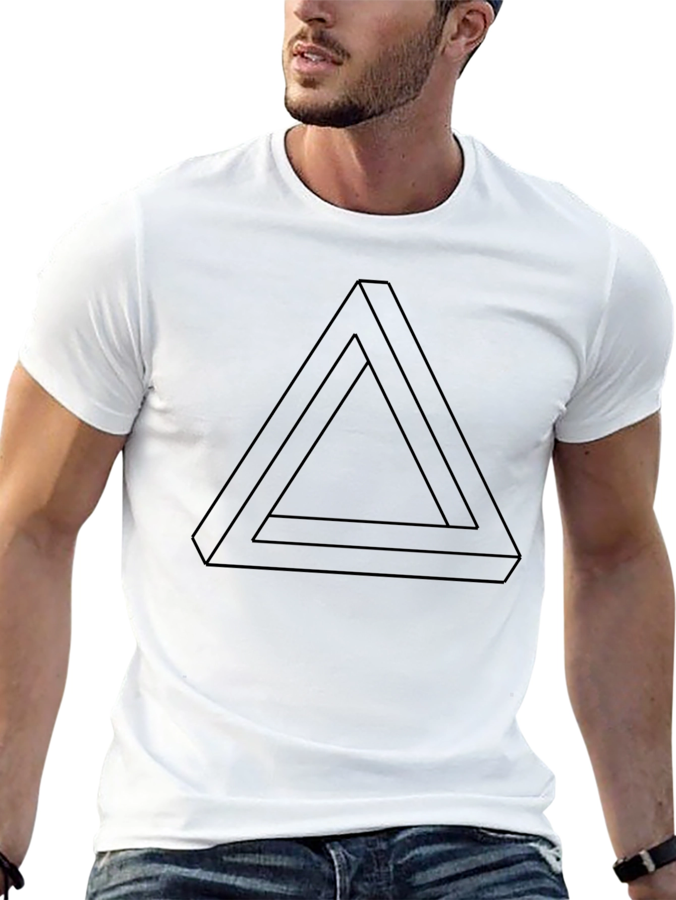 Impossible Triangle Black T-Shirt