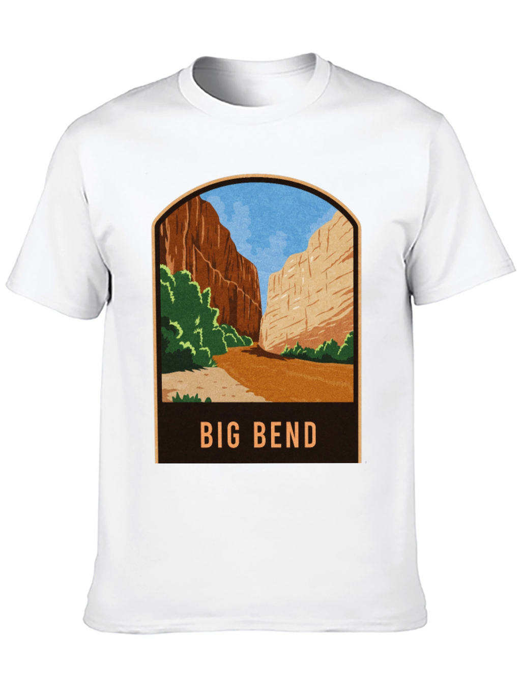 Big Bend National Park Graphic Tee - Black
