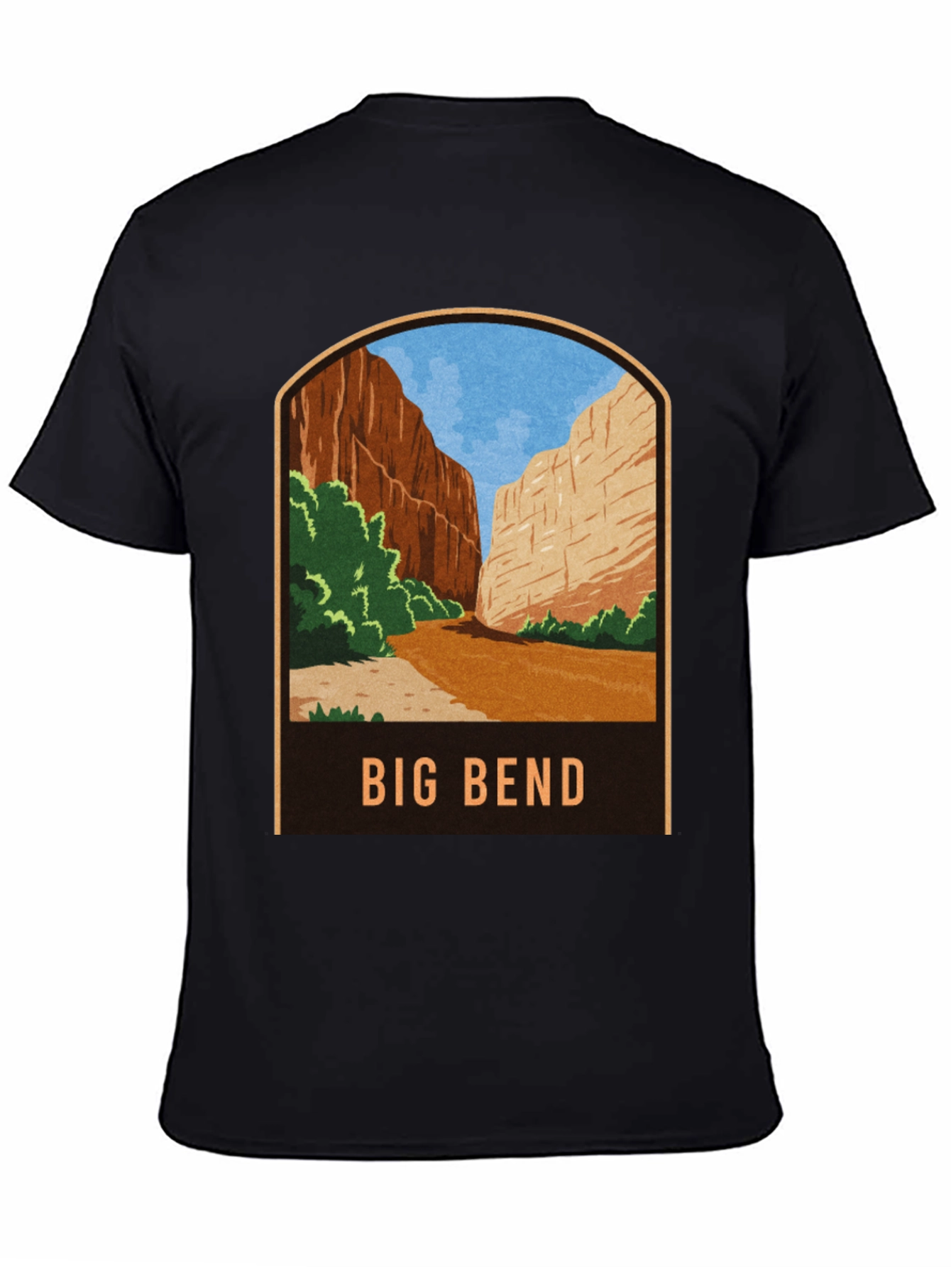 Big Bend National Park Graphic Tee - Black