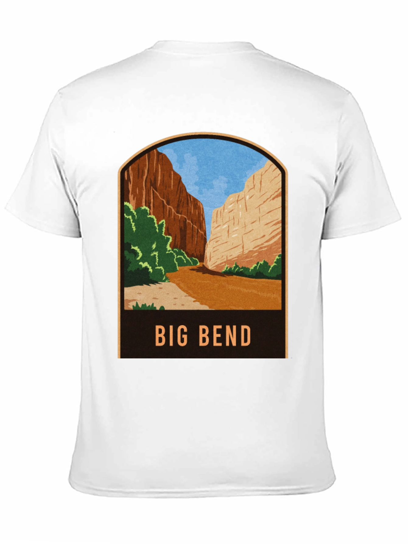 Big Bend National Park Graphic Tee - Black