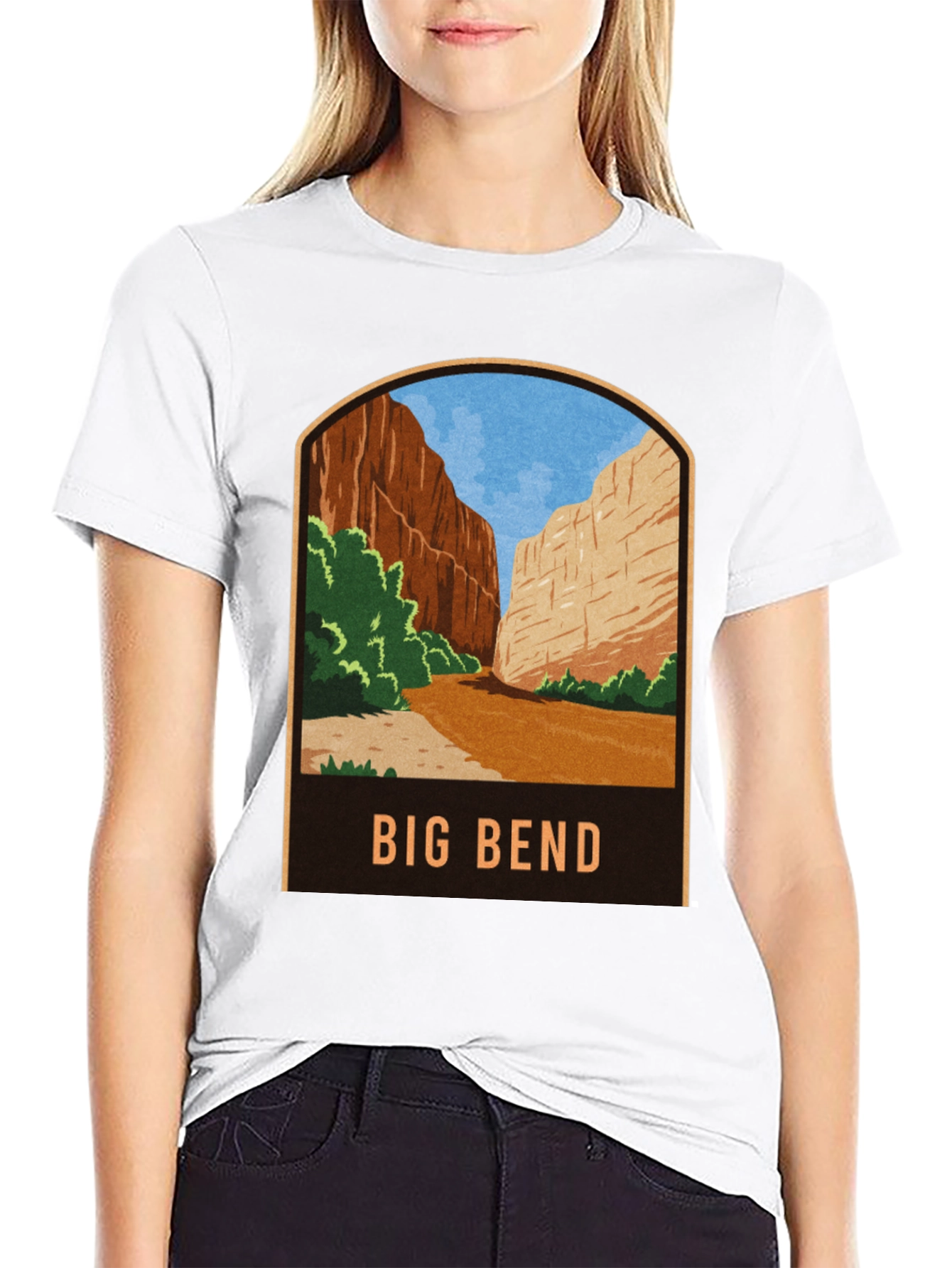 Big Bend National Park Graphic Tee - Black