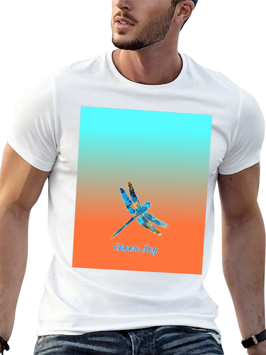 Choose Joy Dragonfly Graphic Tee