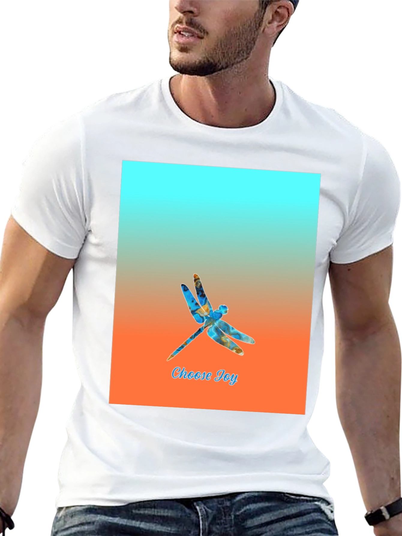 Choose Joy Dragonfly Graphic Tee