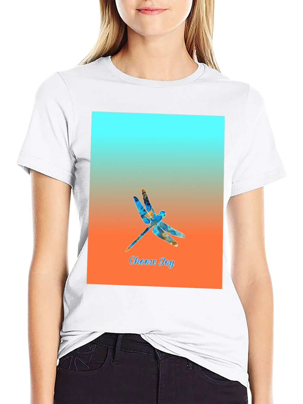 Choose Joy Dragonfly Graphic Tee
