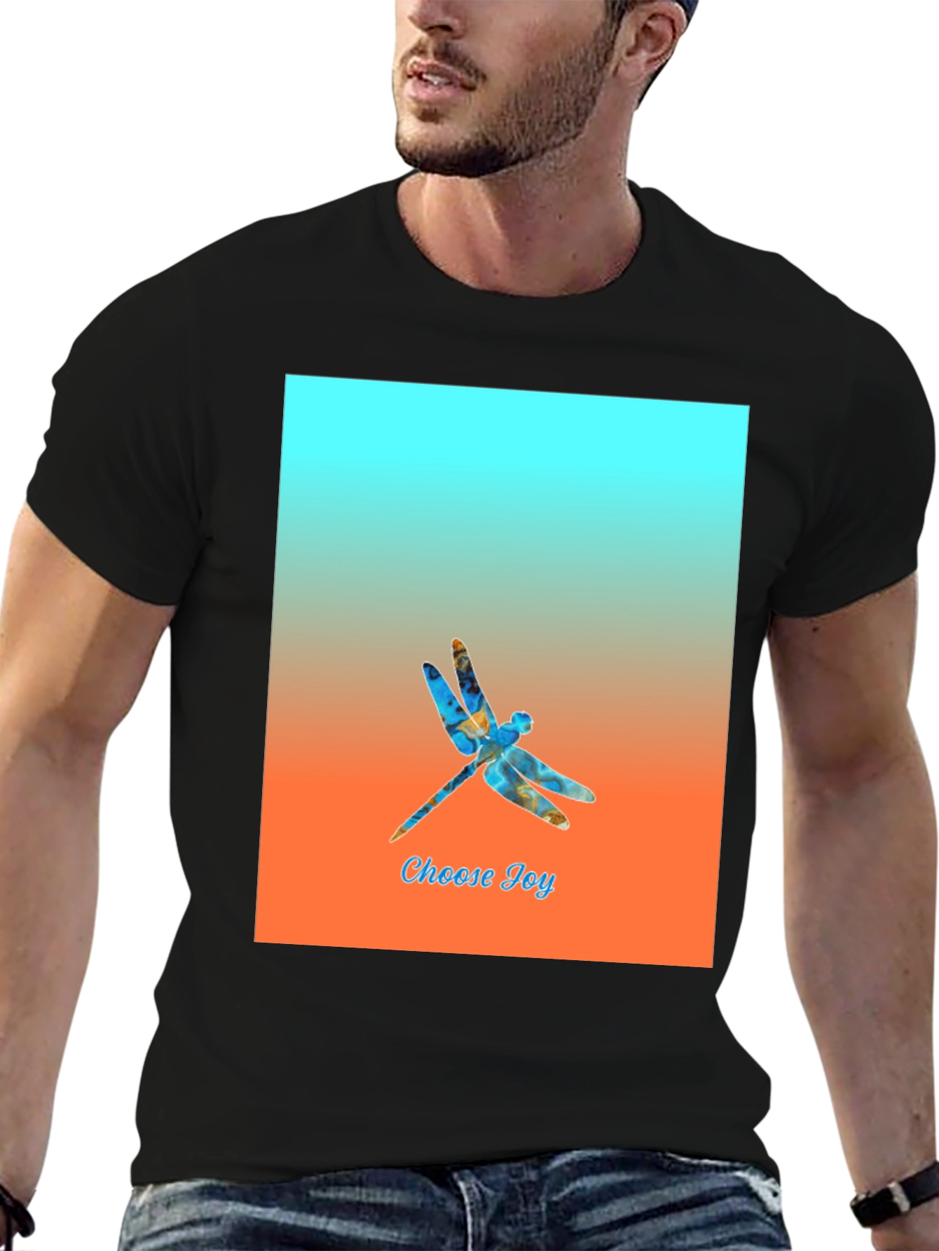 Choose Joy Dragonfly Graphic Tee