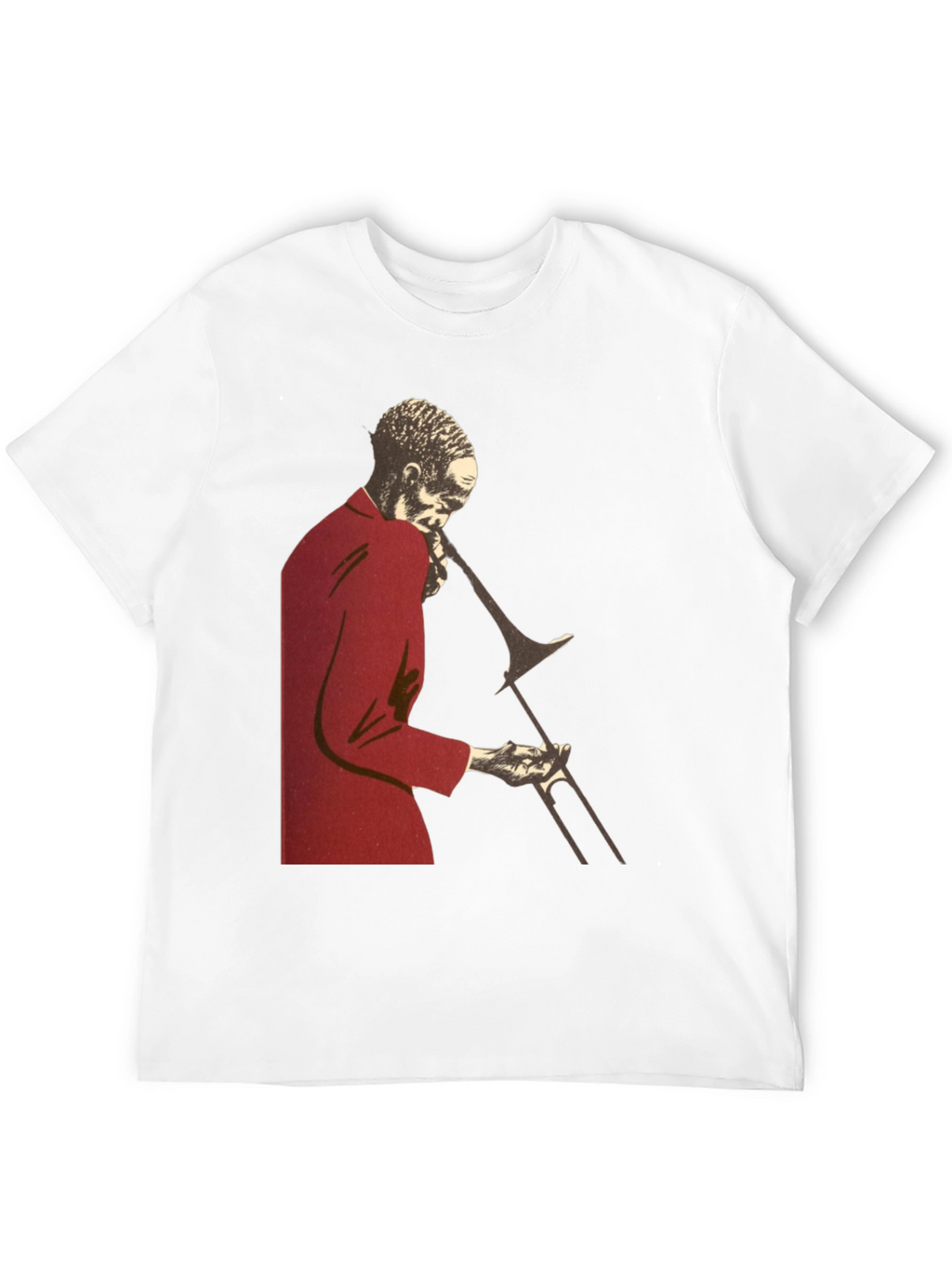 Jazz Trombone Player T-Shirt - Black